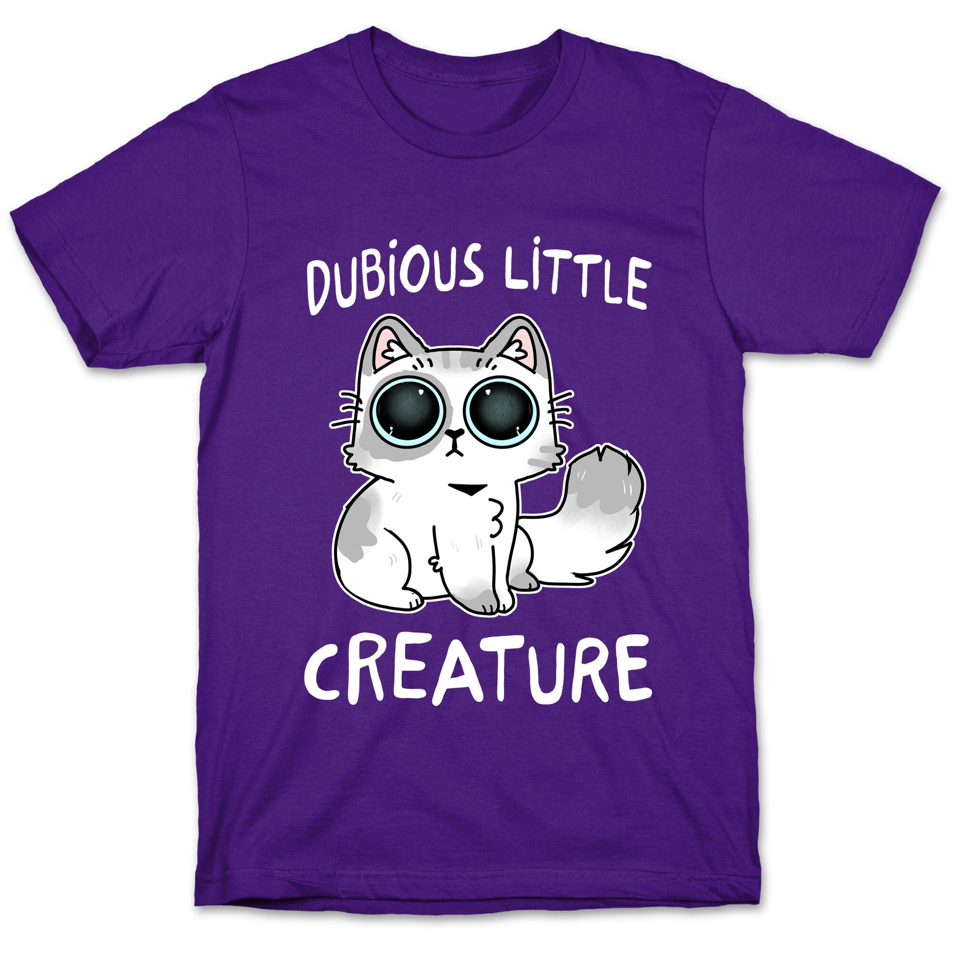 Dubious Little Creature Cat T-Shirt