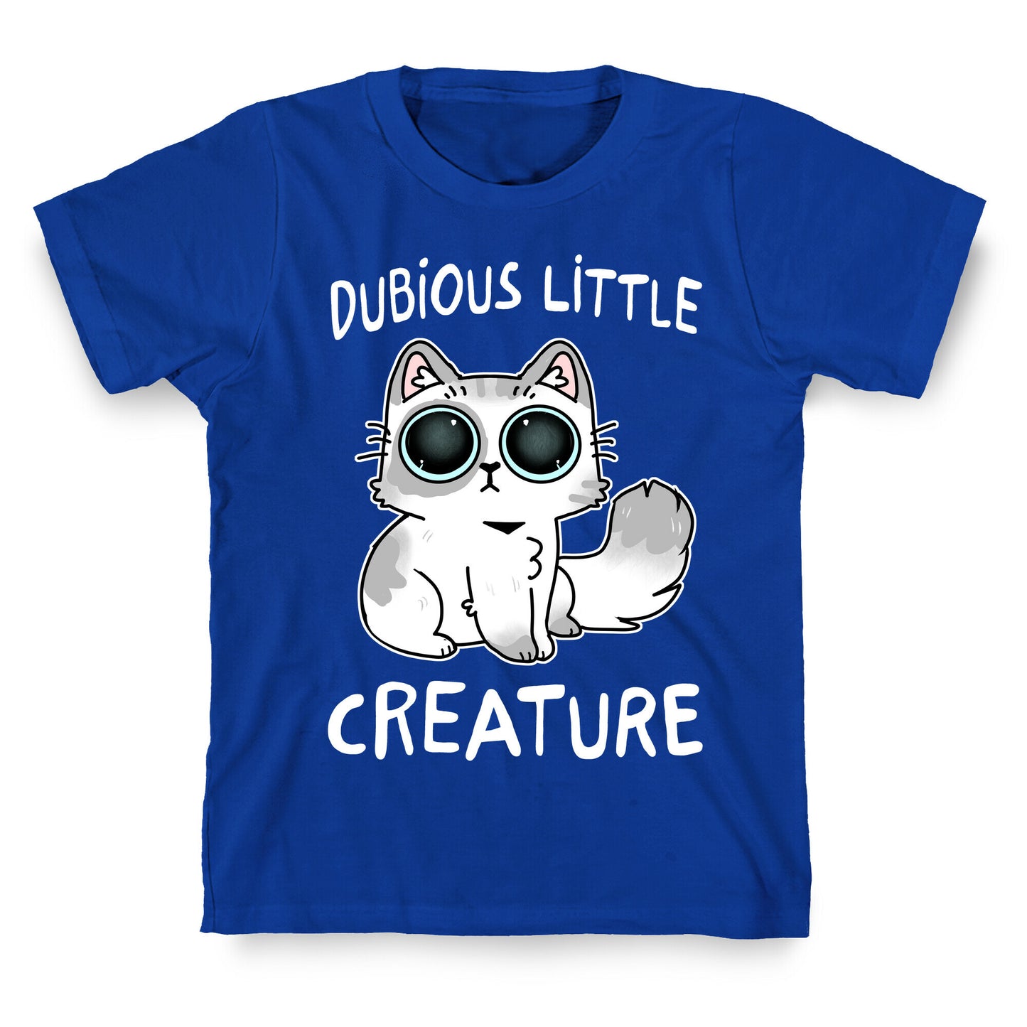 Dubious Little Creature Cat T-Shirt