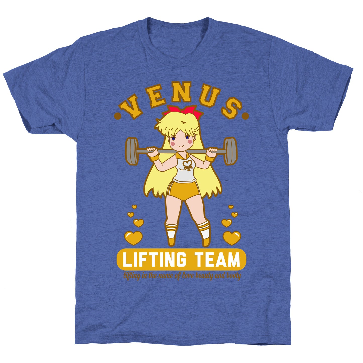 Venus Lifting Team Parody Unisex Triblend Tee