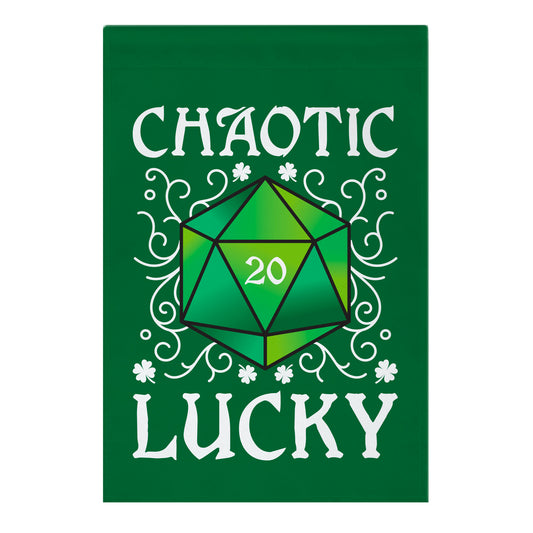 Chaotic Lucky Garden Flag