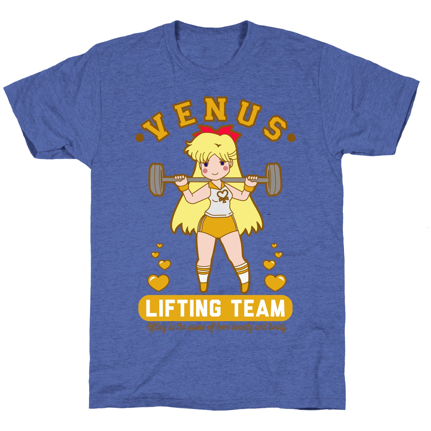 Venus Lifting Team Parody Unisex Triblend Tee