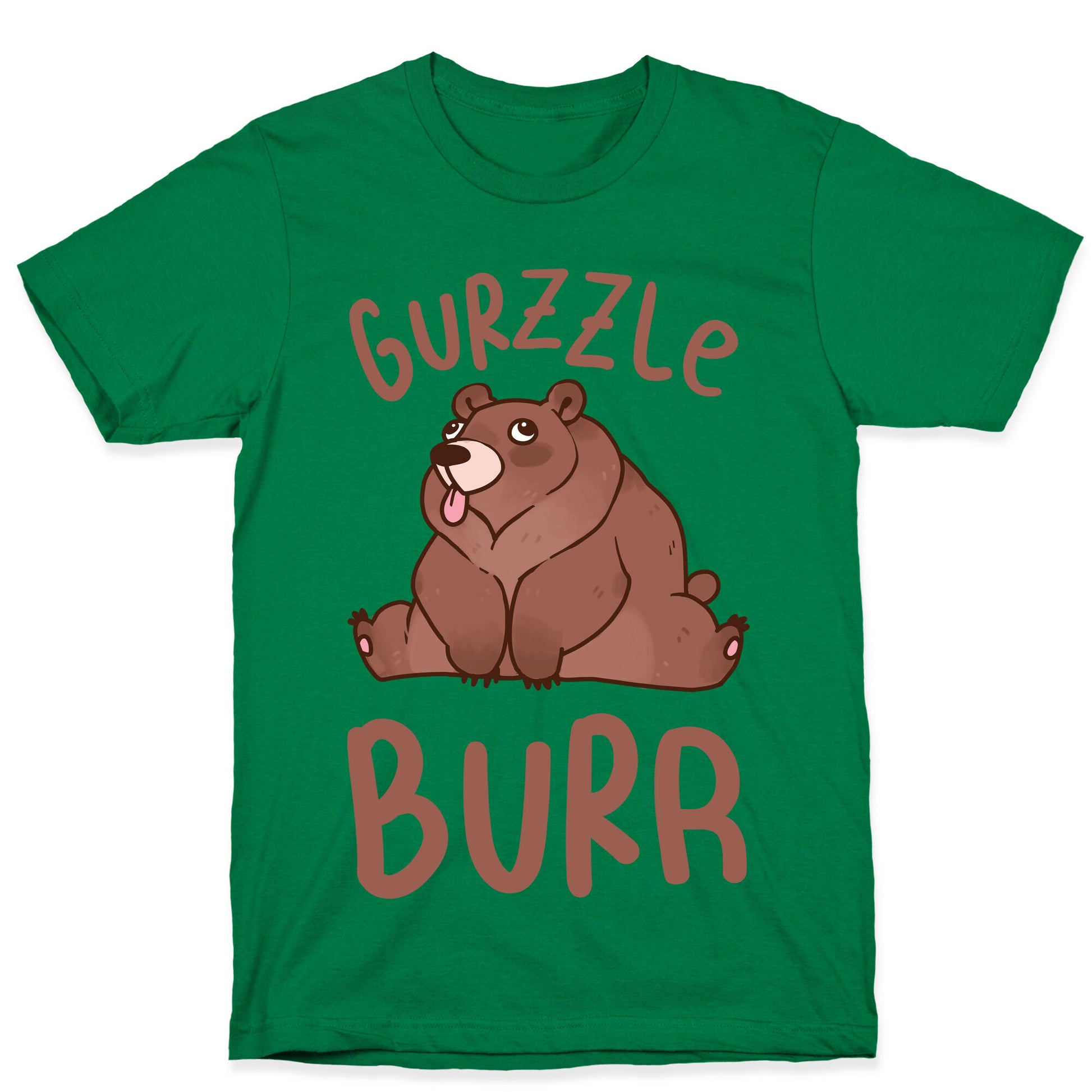 Gurzzle Burr derpy grizzly bear T-Shirt