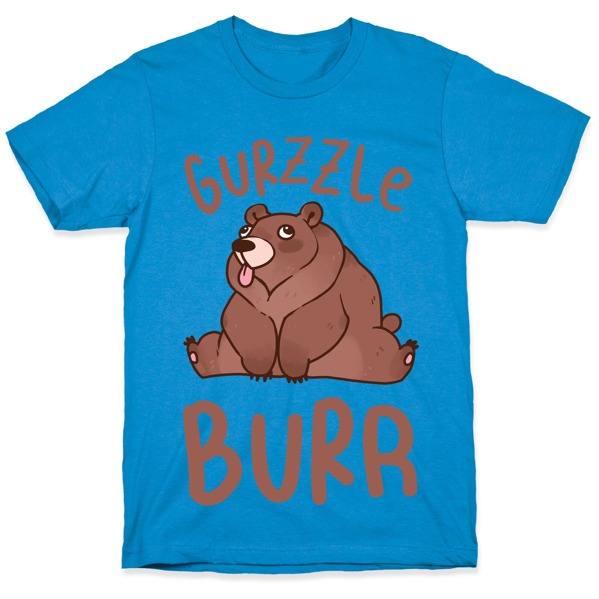 Gurzzle Burr derpy grizzly bear T-Shirt