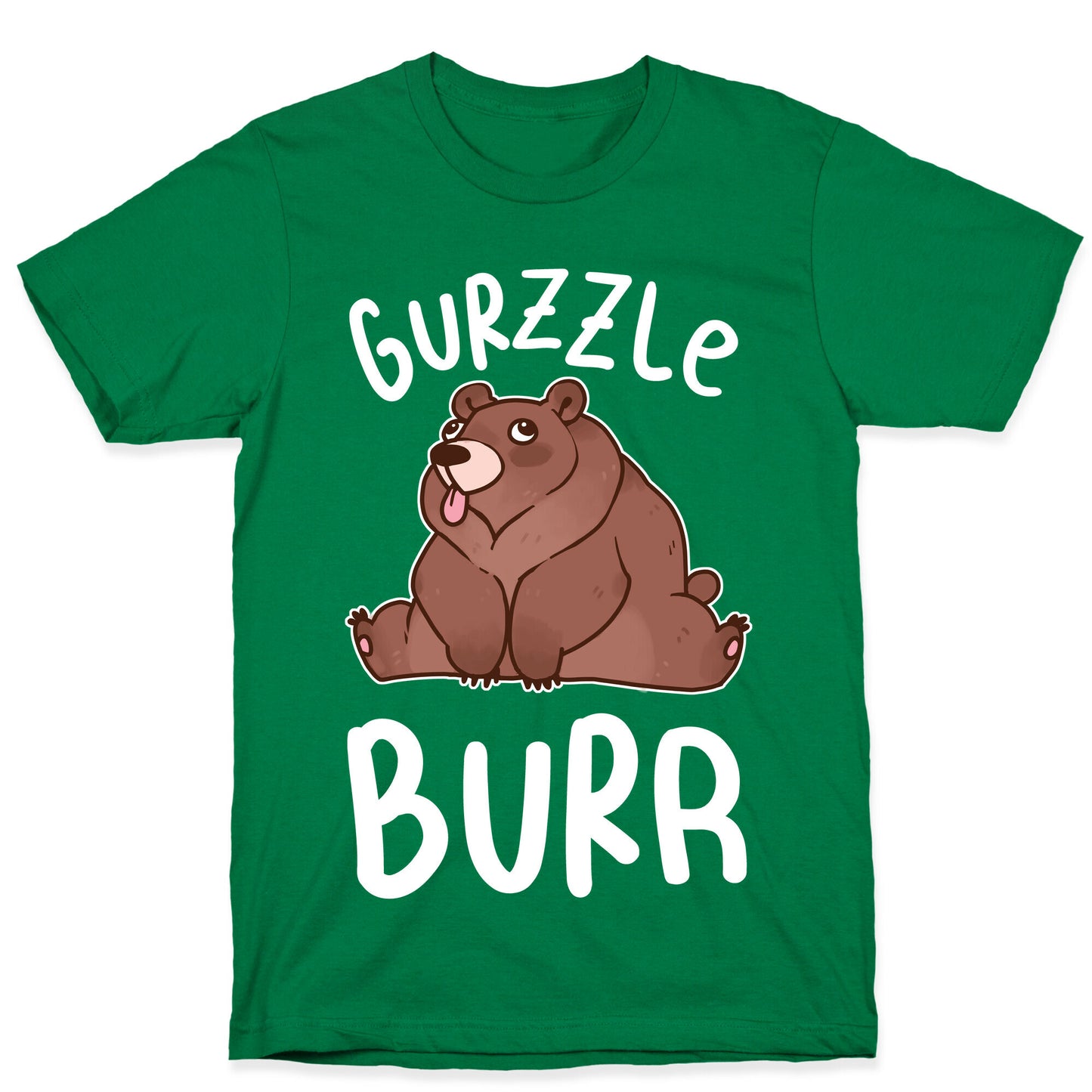 Gurzzle Burr derpy grizzly bear T-Shirt