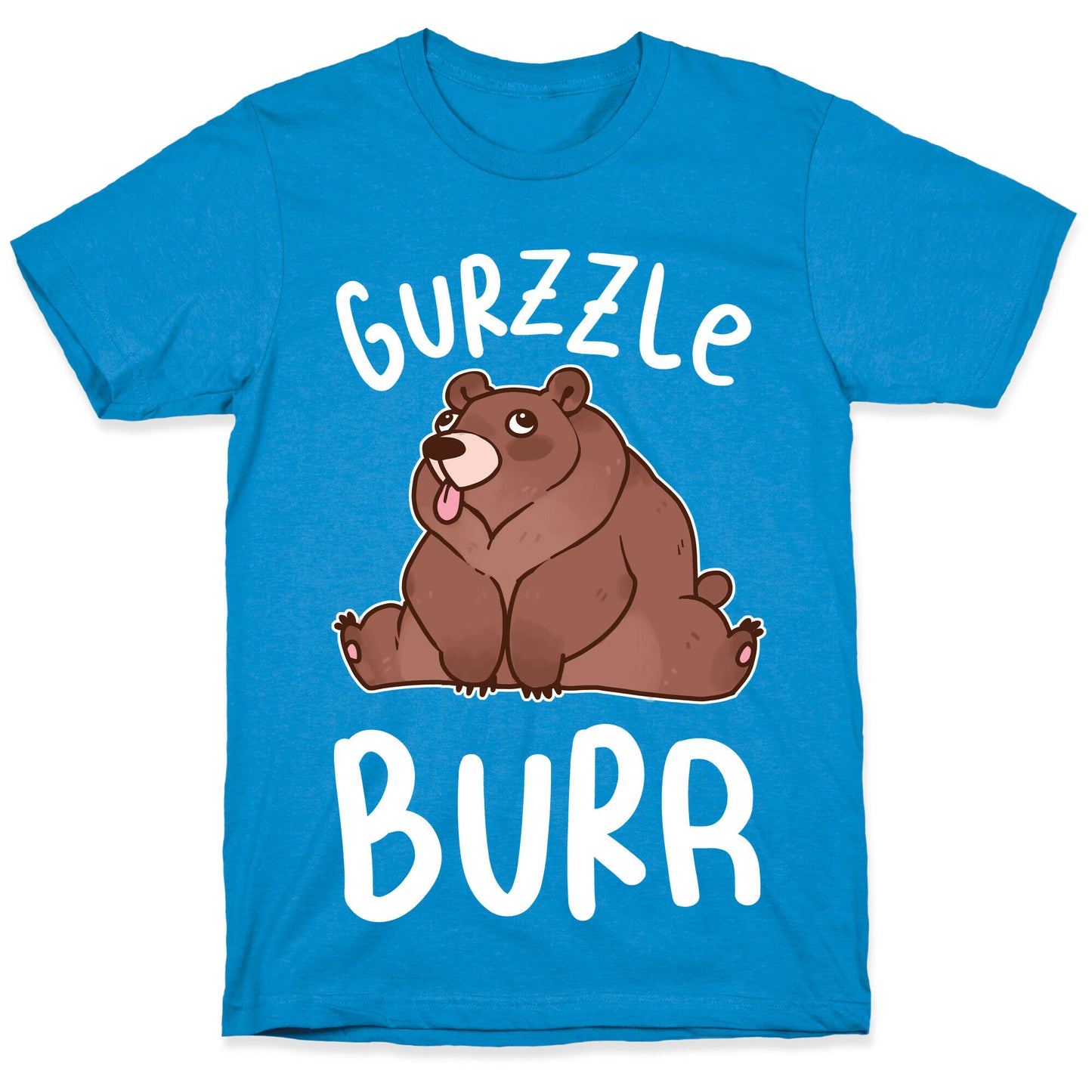 Gurzzle Burr derpy grizzly bear T-Shirt