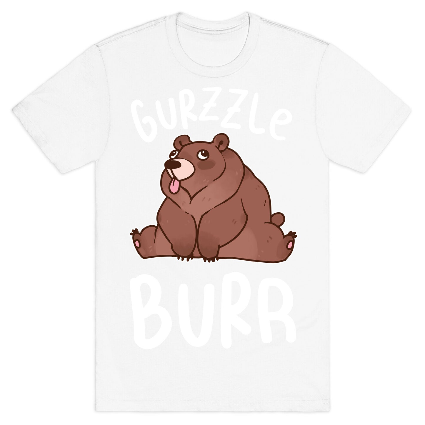 Gurzzle Burr derpy grizzly bear T-Shirt