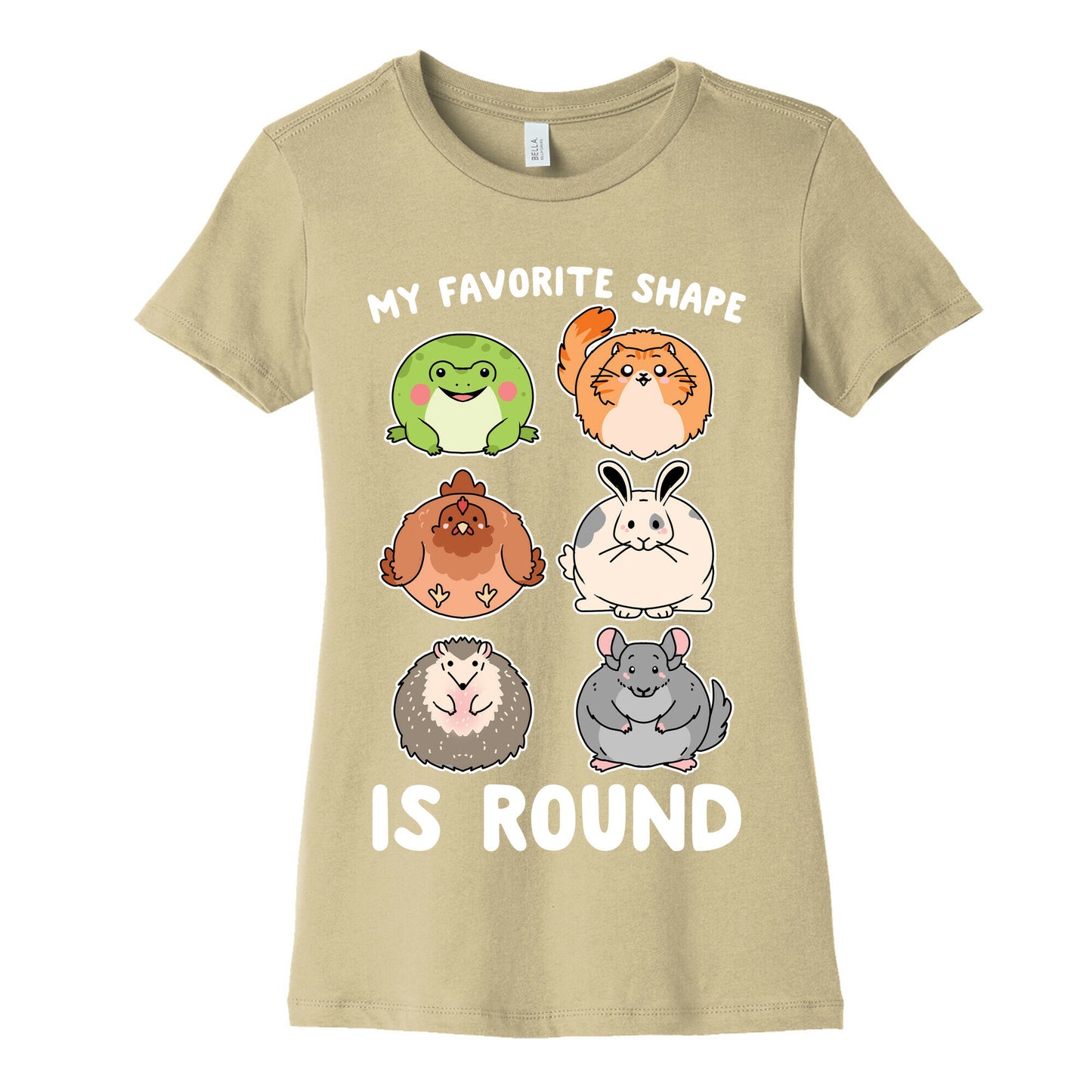 My Favorite Shape Is Round Women's Cotton Tee