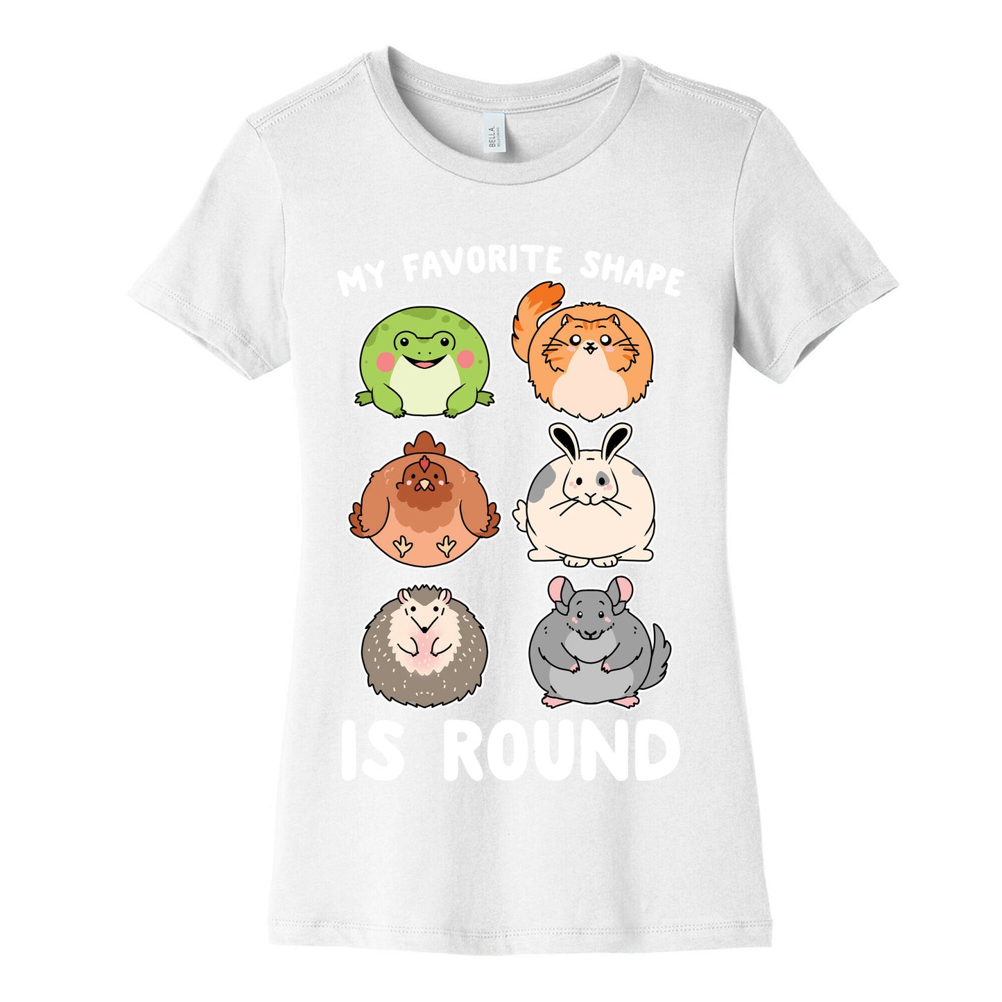 My Favorite Shape Is Round Women's Cotton Tee