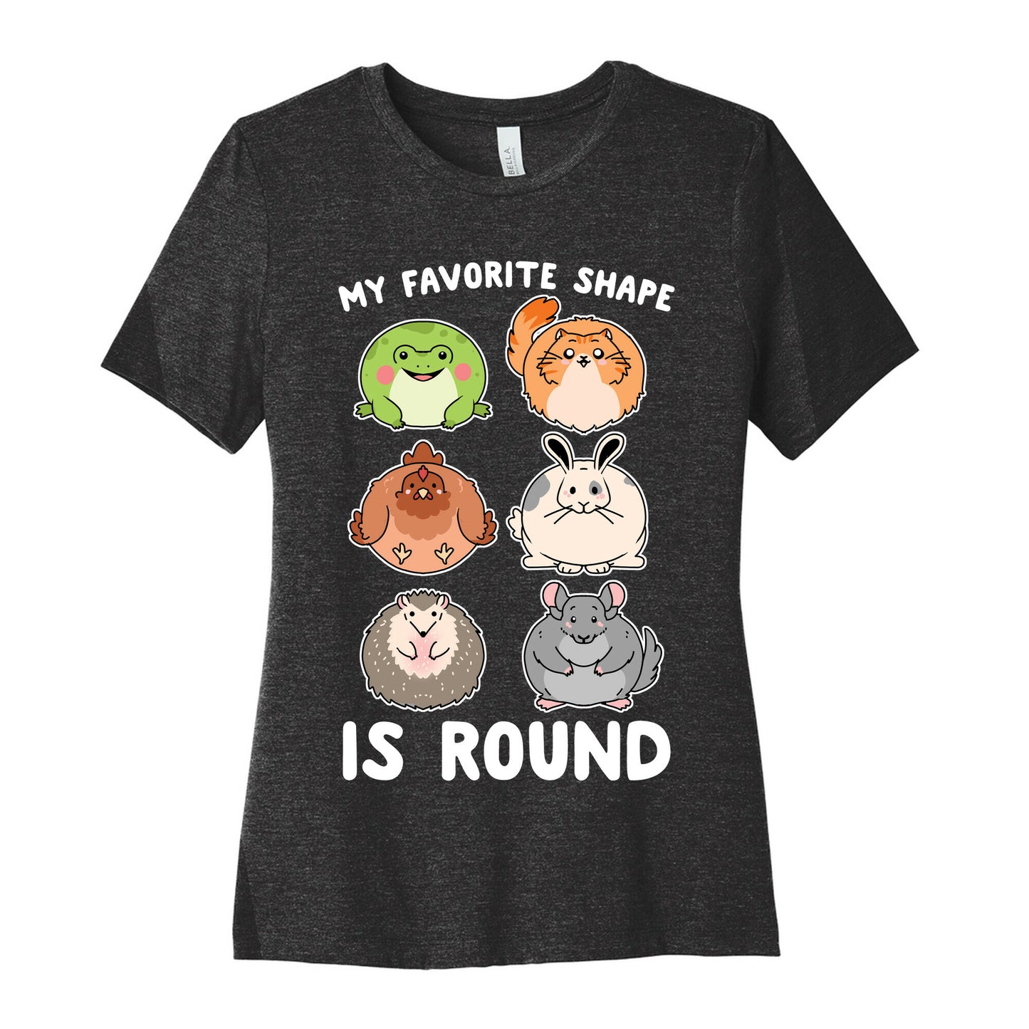 My Favorite Shape Is Round Women's Cotton Tee