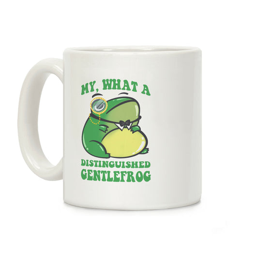 My, What A Distinguished Gentlefrog Coffee Mug