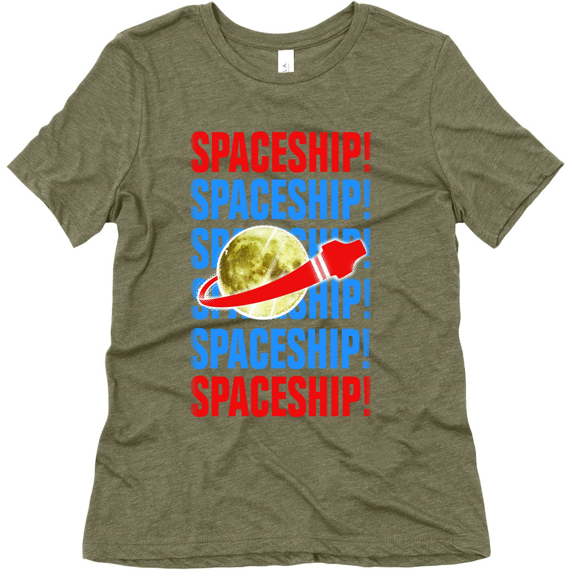 Spaceship! Women's Triblend Tee