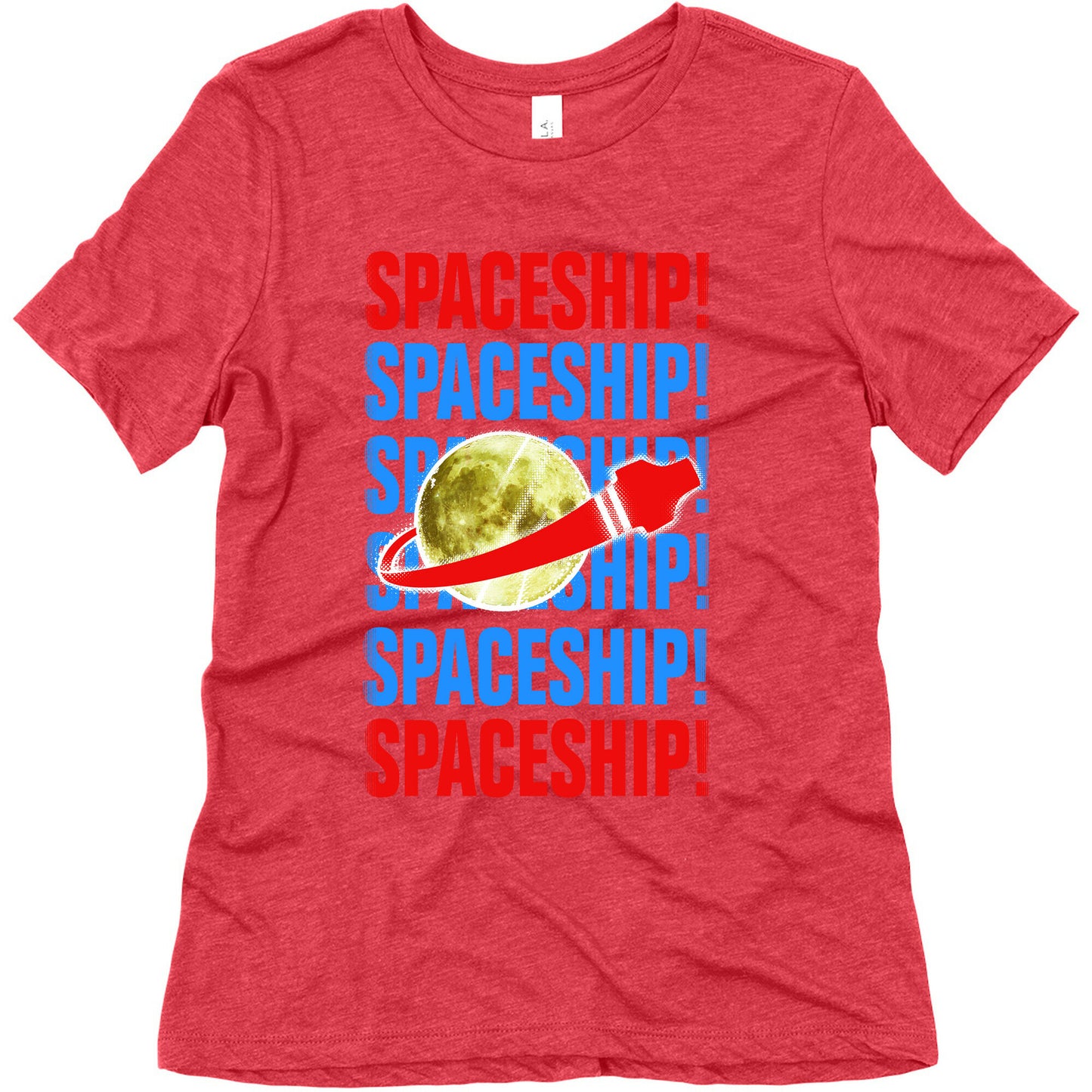 Spaceship! Women's Triblend Tee