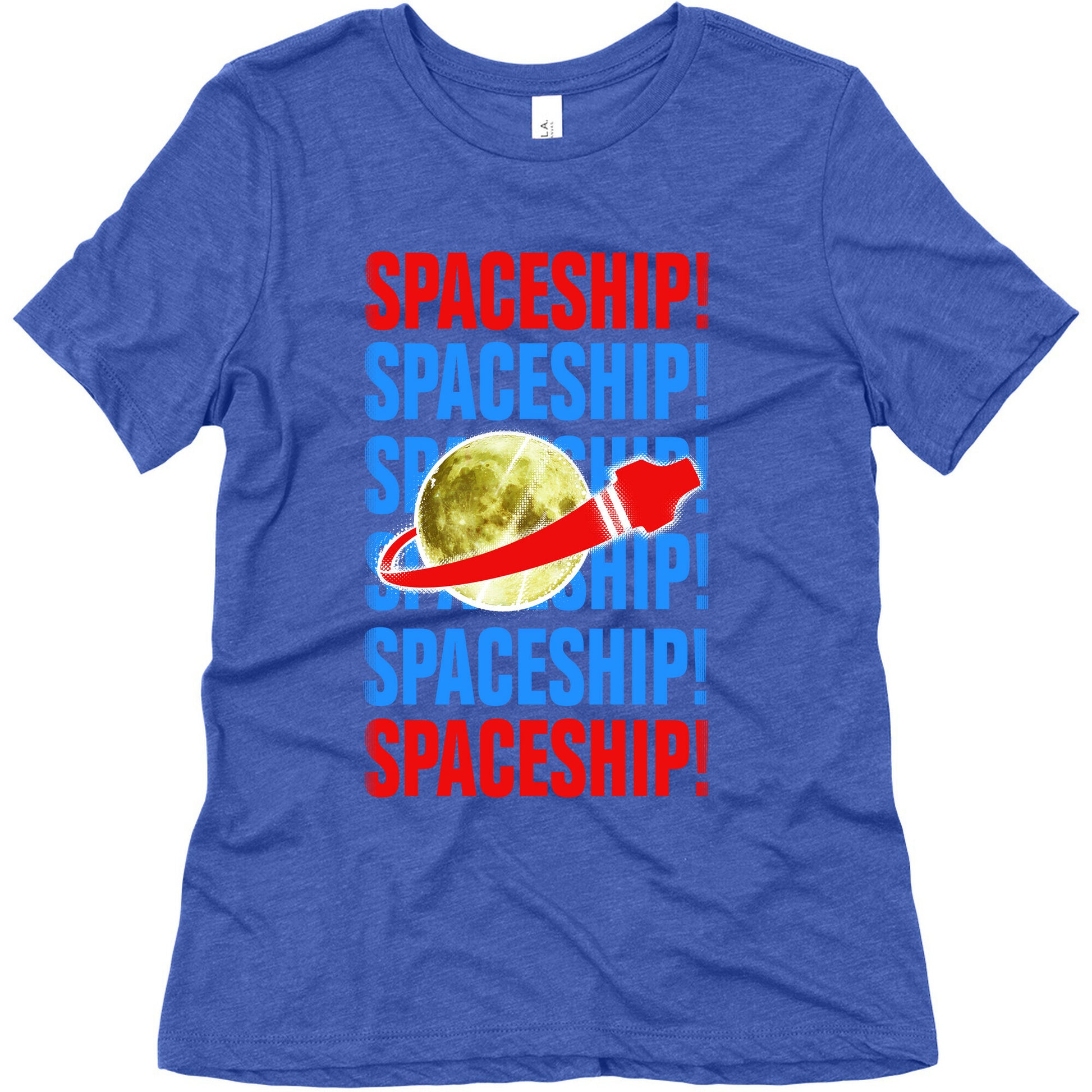 Spaceship! Women's Triblend Tee