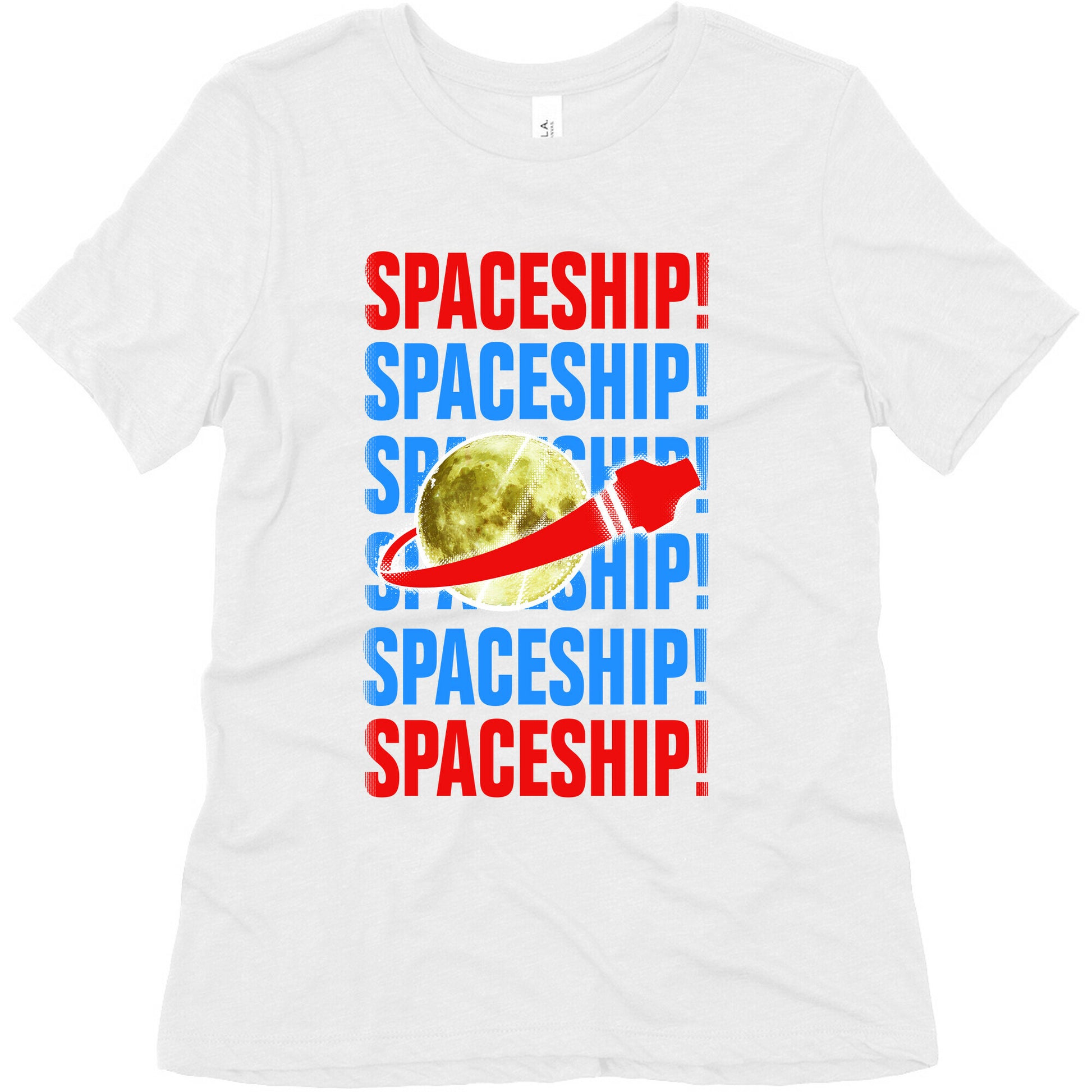 Spaceship! Women's Triblend Tee