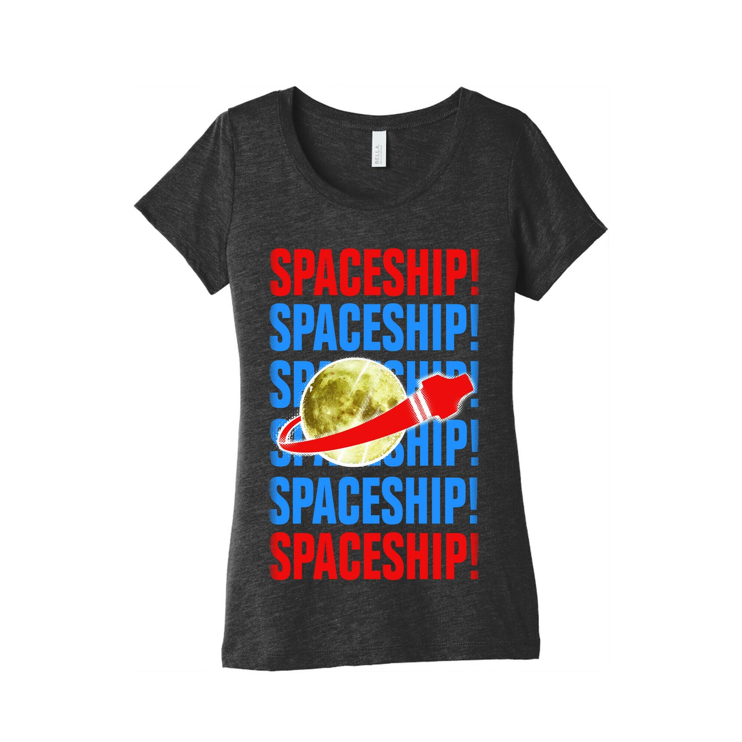 Spaceship! Women's Triblend Tee