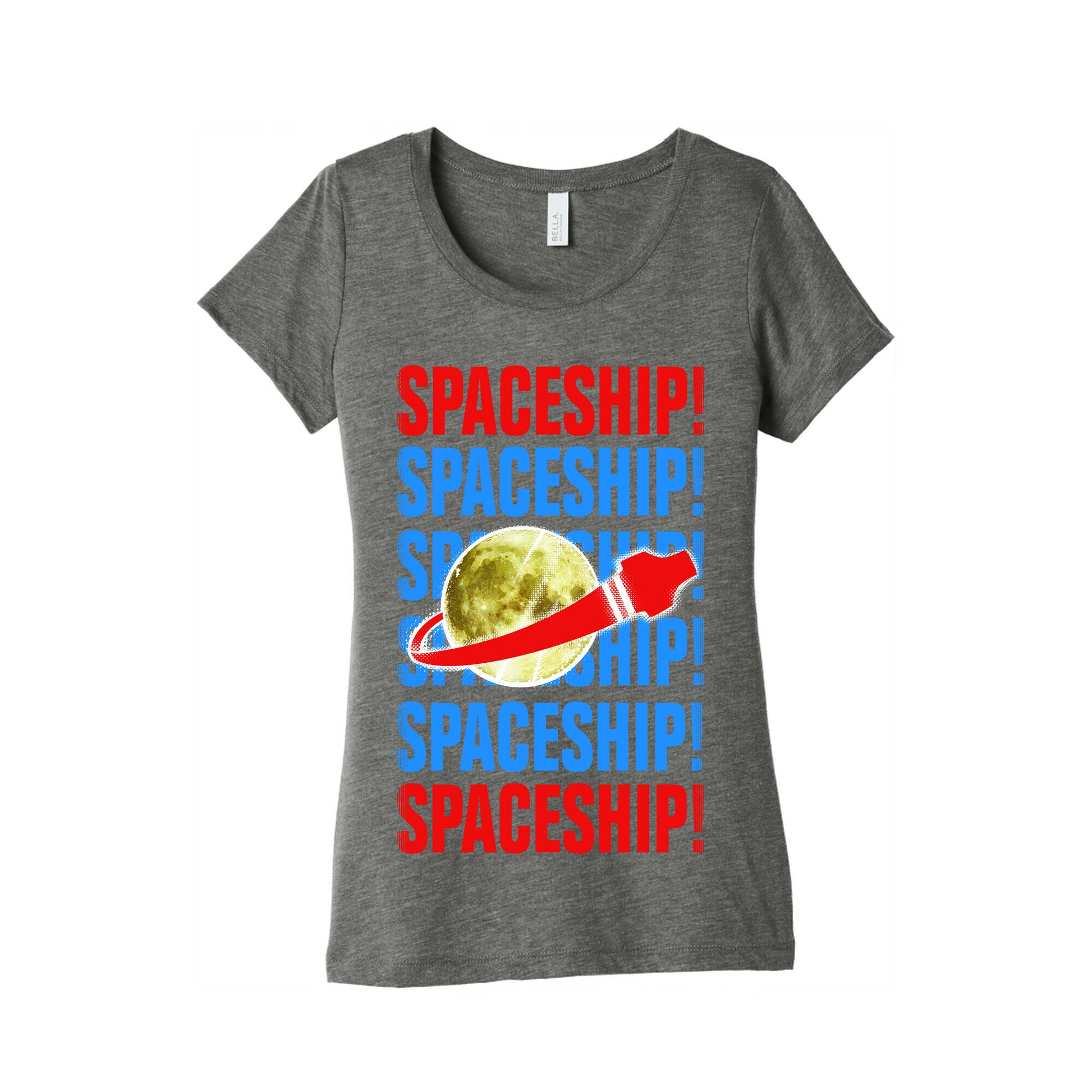 Spaceship! Women's Triblend Tee