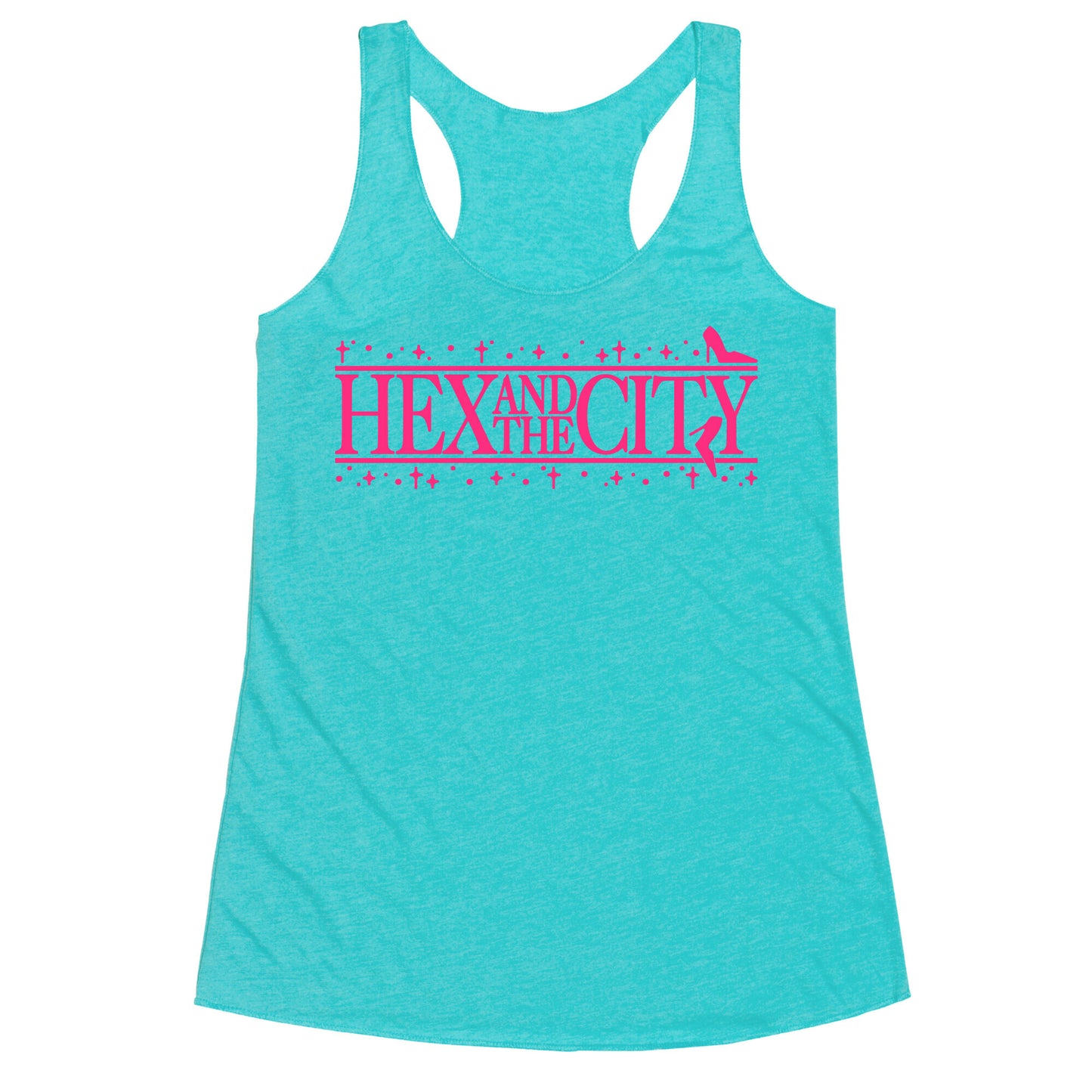 Hex and The City Parody Racerback Tank