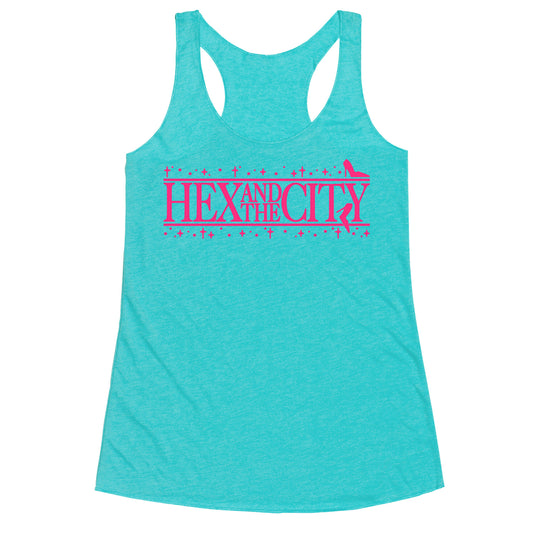Hex and The City Parody Racerback Tank