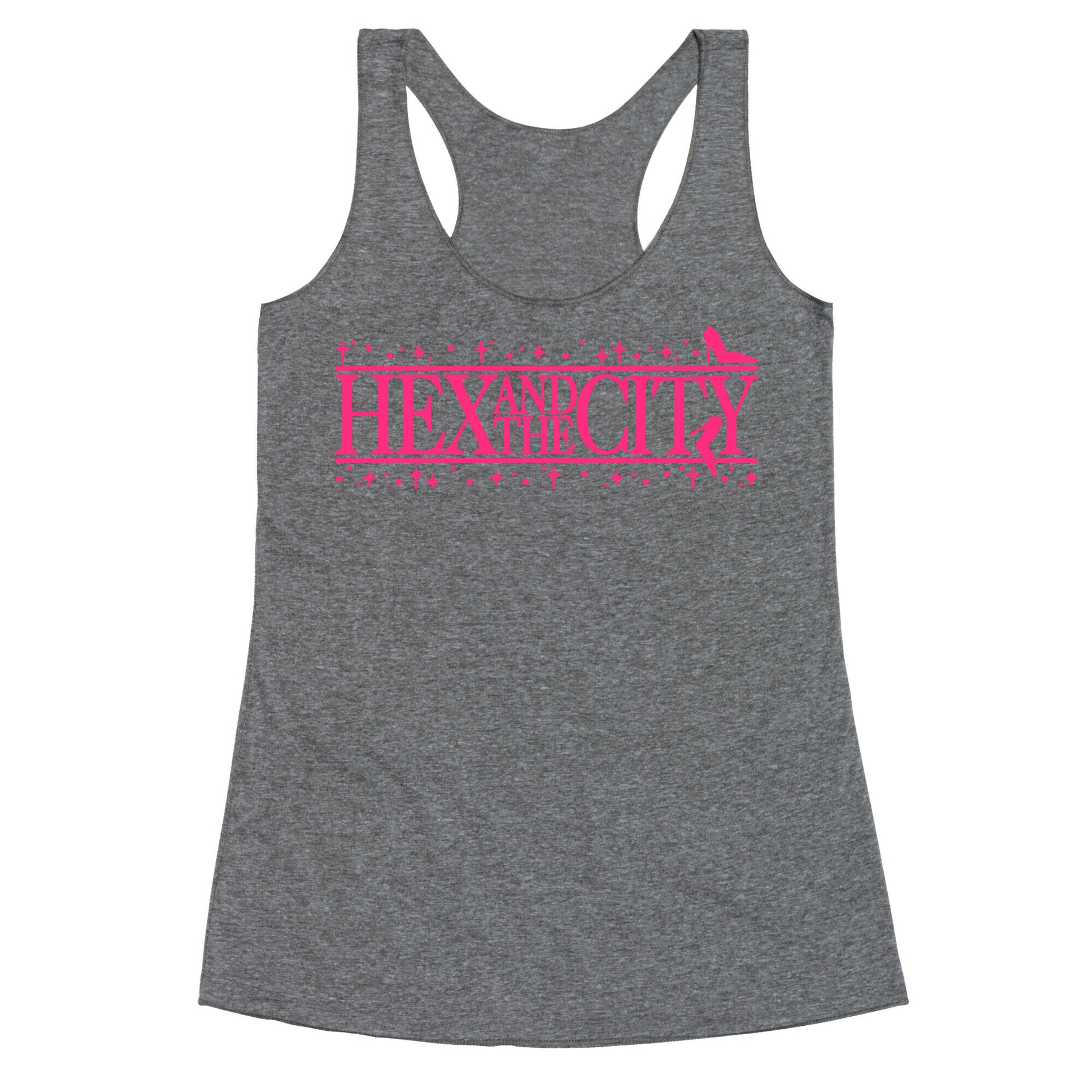 Hex and The City Parody Racerback Tank