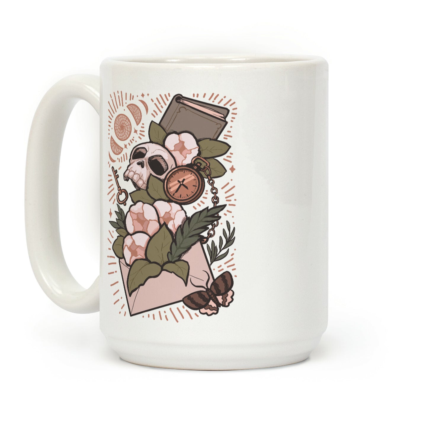 Dark Academia Letter Coffee Mug