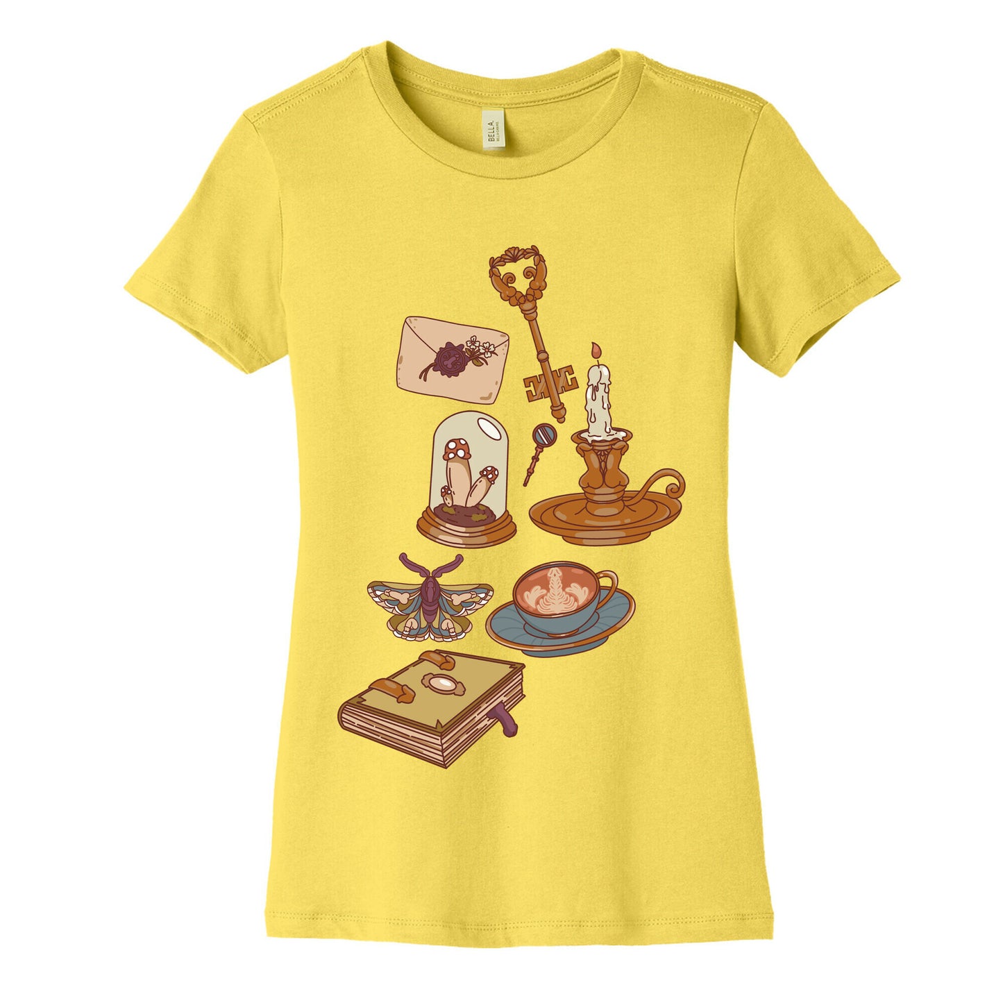 Dick Academia Pattern Women's Cotton Tee