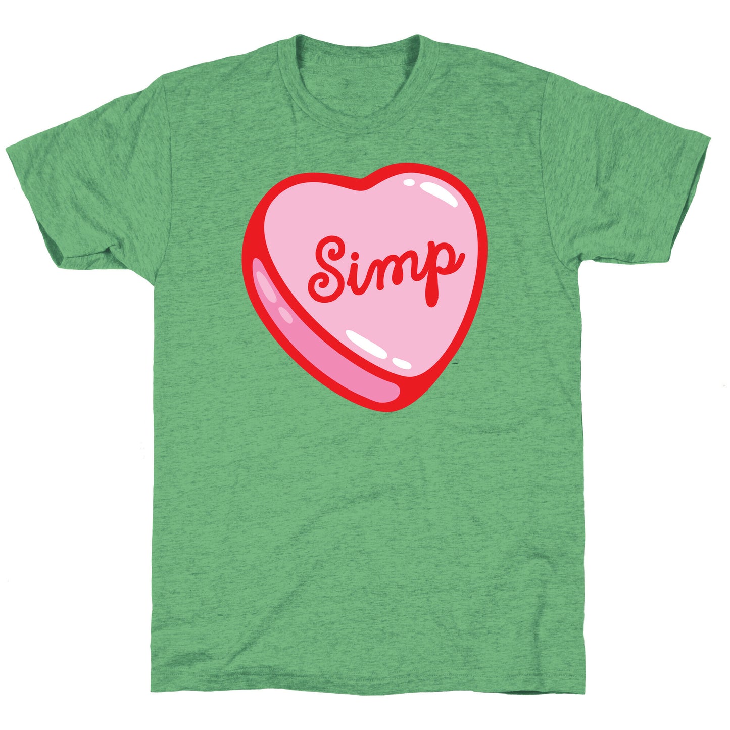 Simp Candy Heart Unisex Triblend Tee