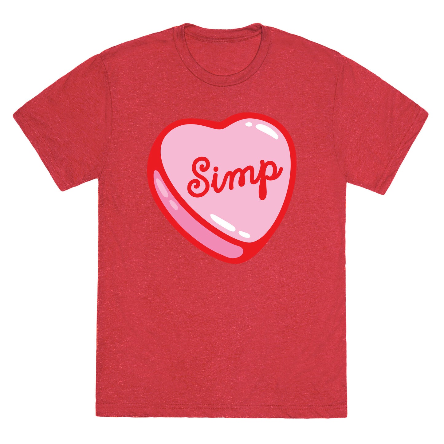 Simp Candy Heart Unisex Triblend Tee