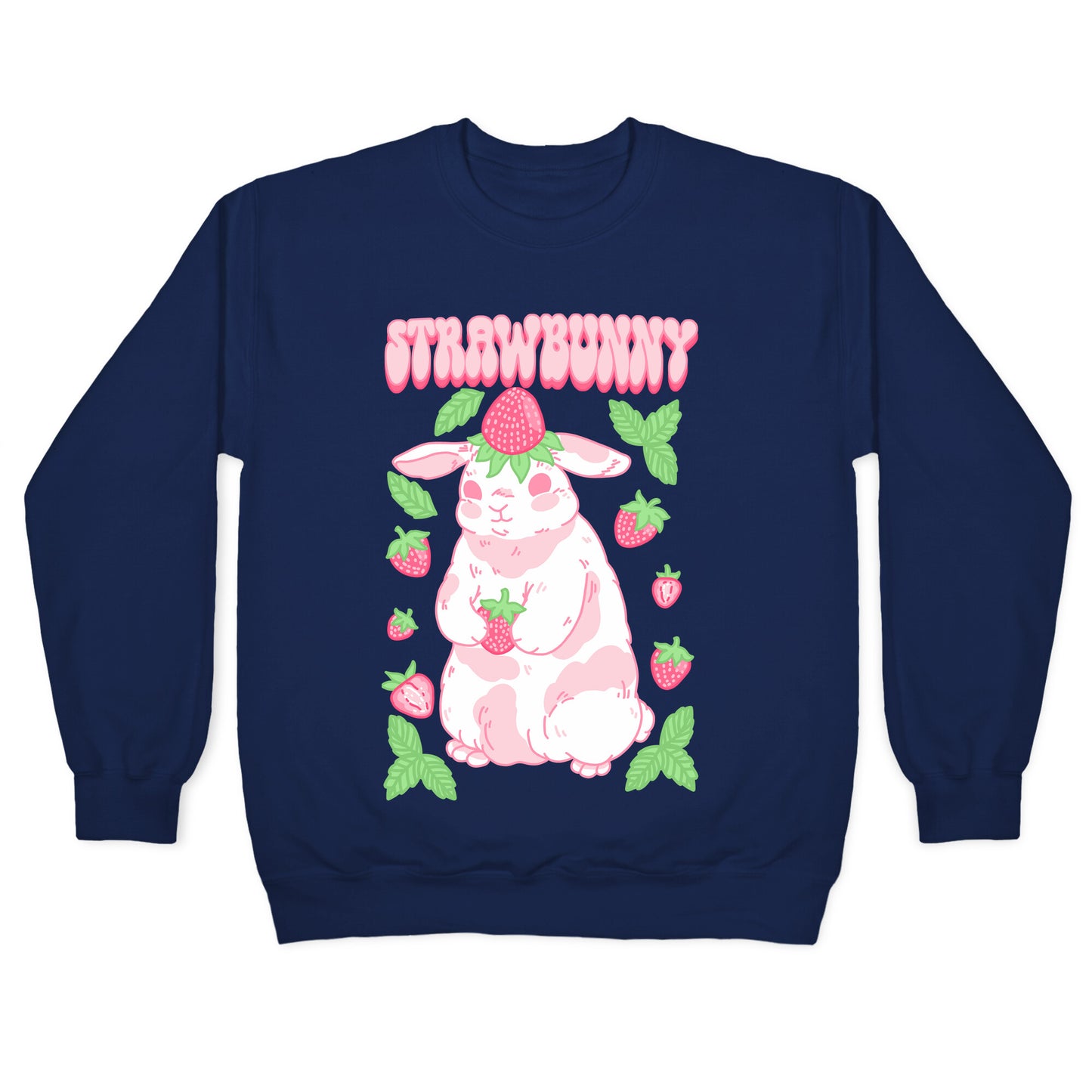 Strawbunny Crewneck Sweatshirt