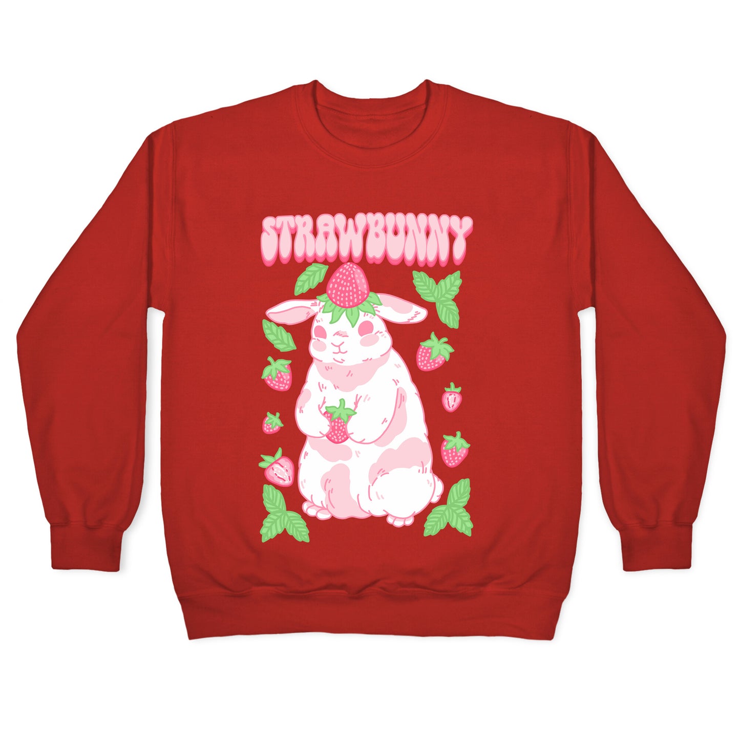 Strawbunny Crewneck Sweatshirt