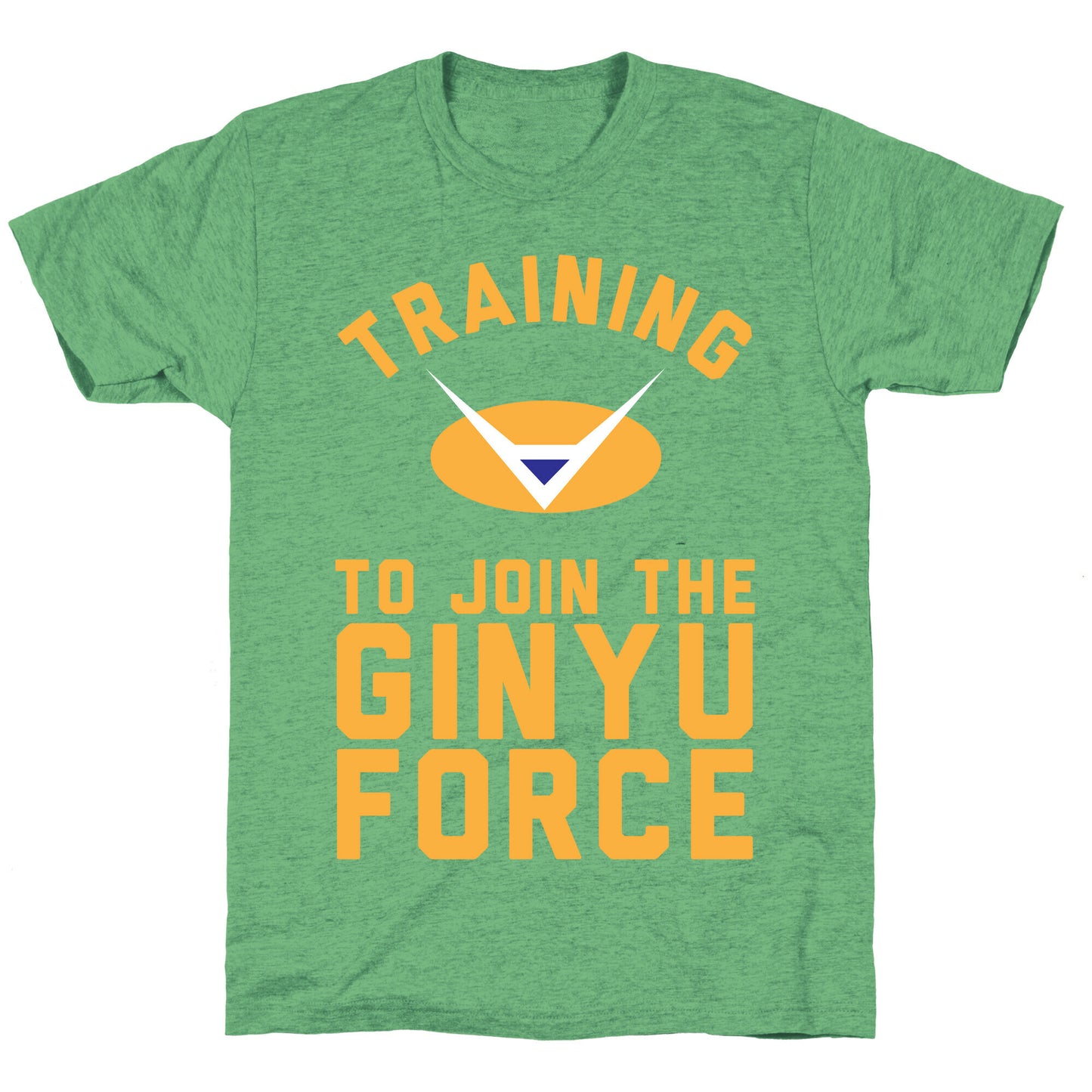 Training To Join The GInyu Force Unisex Triblend Tee
