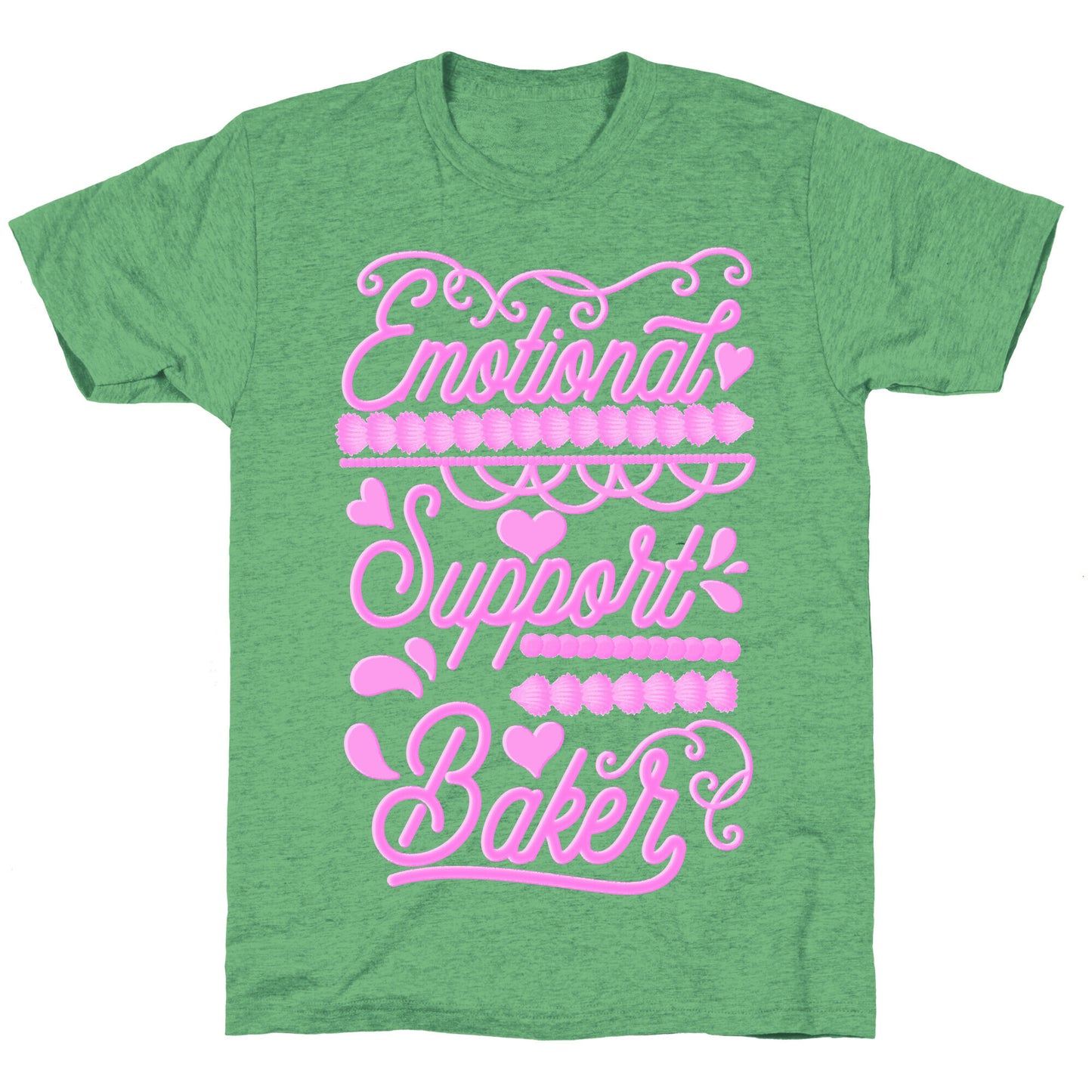 Emotional Support Baker Unisex Triblend Tee