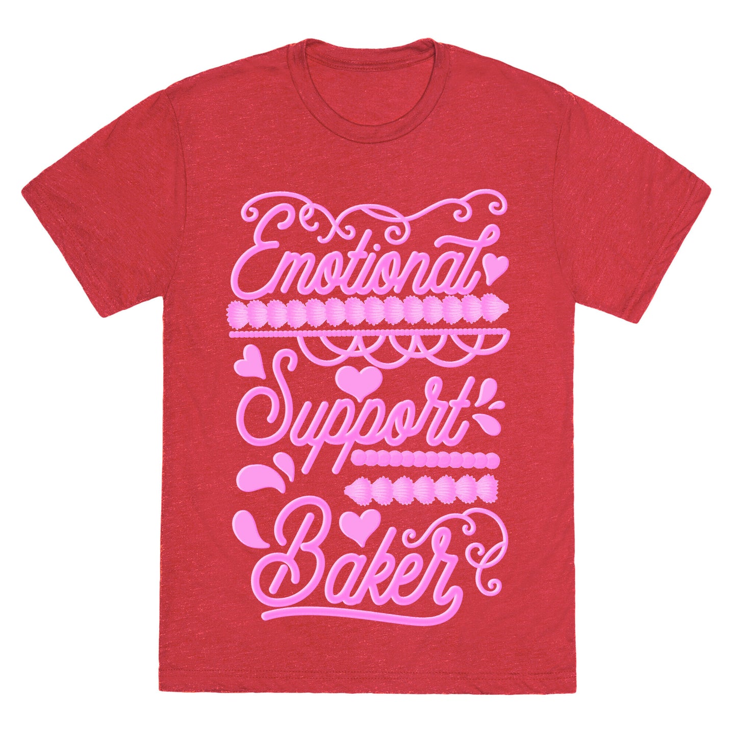 Emotional Support Baker Unisex Triblend Tee