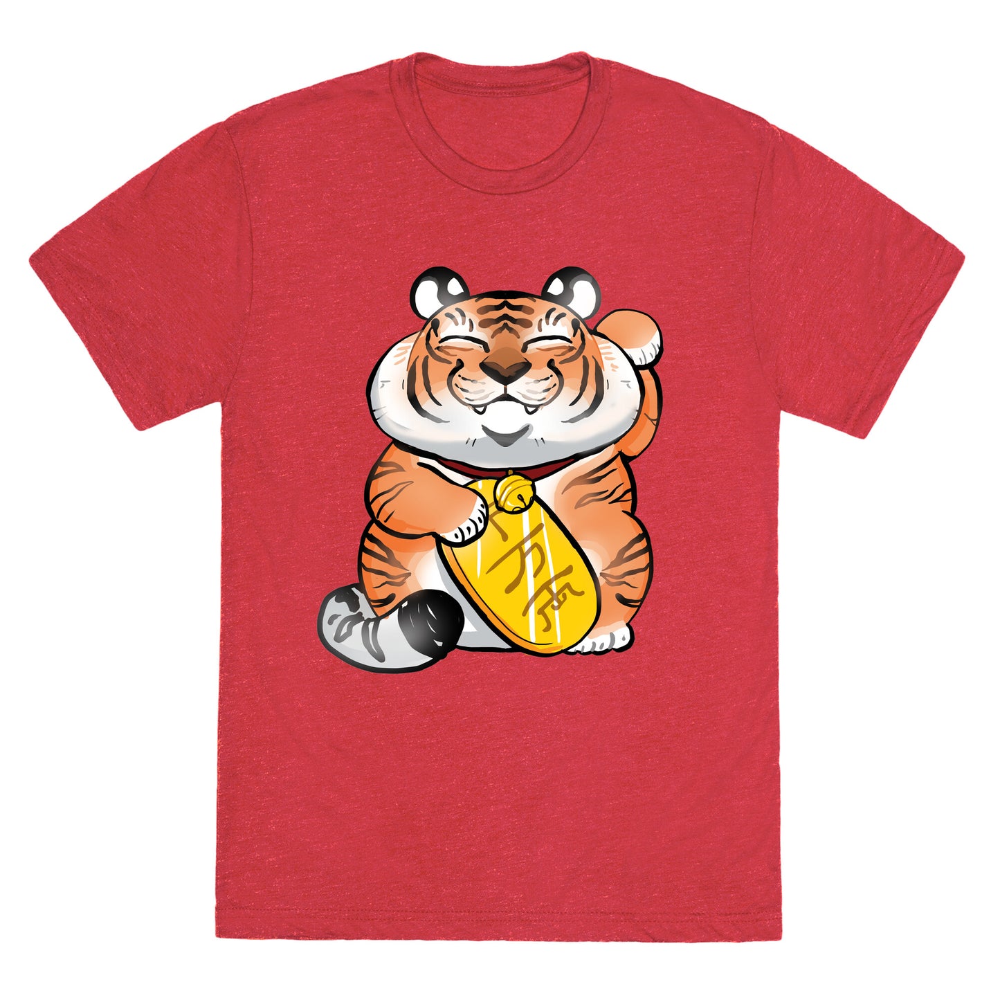 Lucky Tiger Unisex Triblend Tee