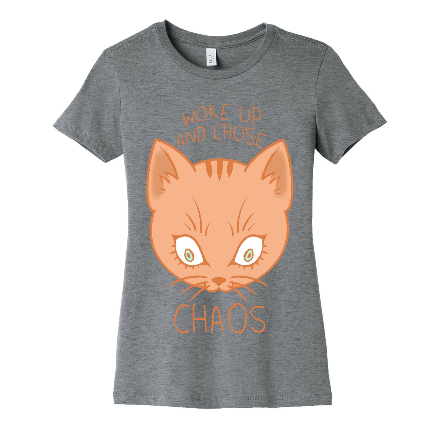 Woke Up And Chose Chaos Women's Cotton Tee