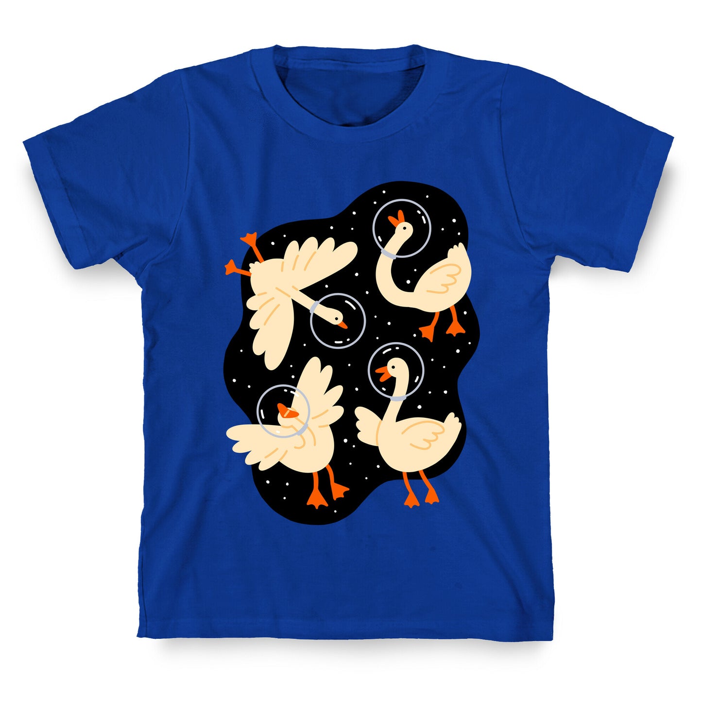 Geese In Space T-Shirt