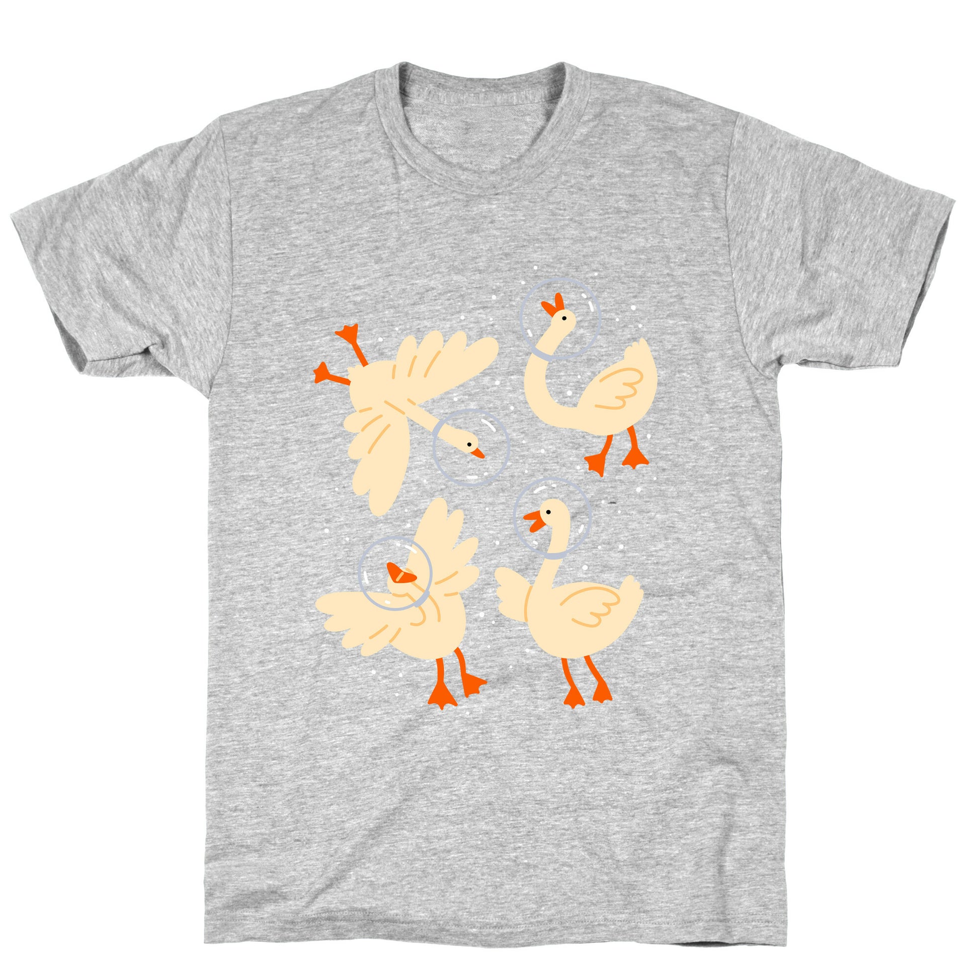 Geese In Space T-Shirt