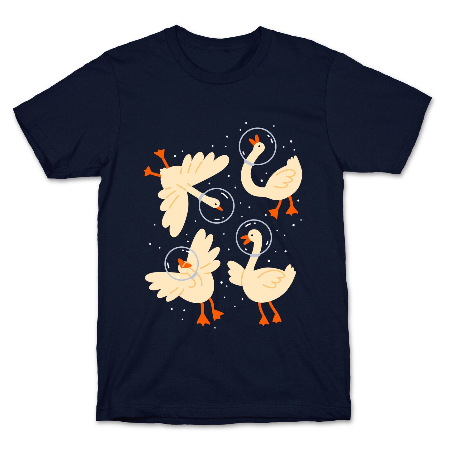 Geese In Space T-Shirt