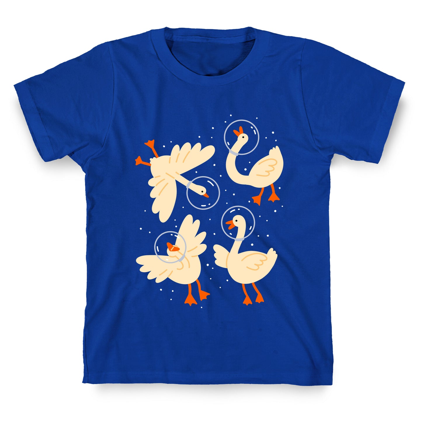 Geese In Space T-Shirt