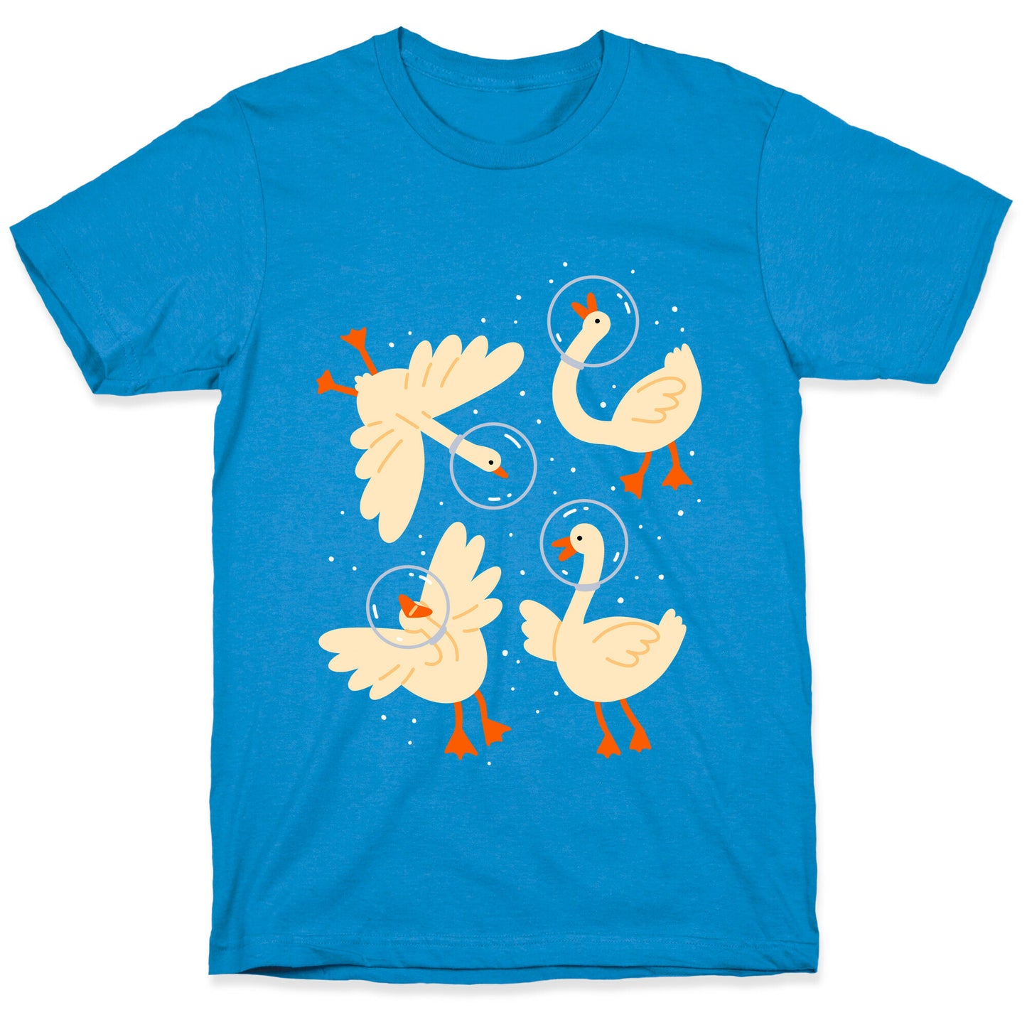 Geese In Space T-Shirt