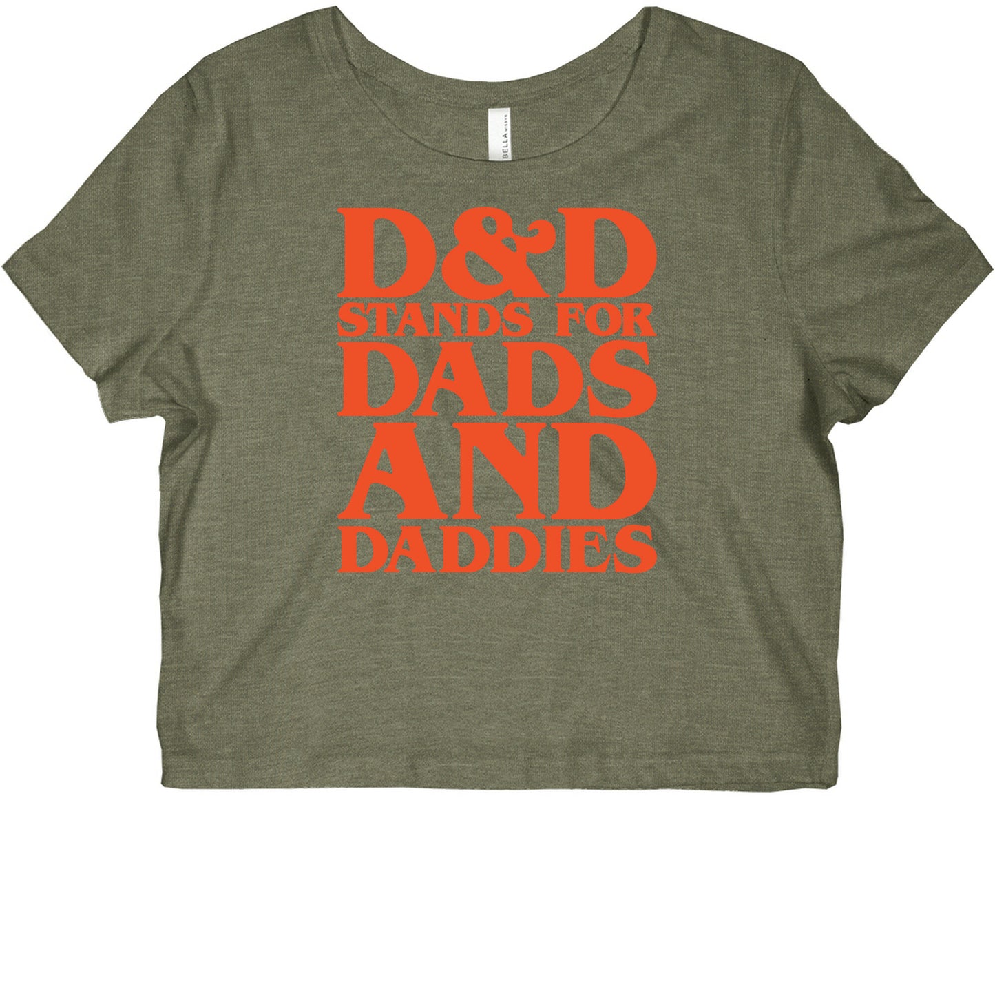 D & D Stands For Dads and Daddies Parody Graphic Baby Tee