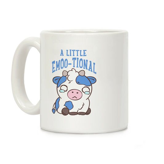 A Little Emoo-tional Coffee Mug