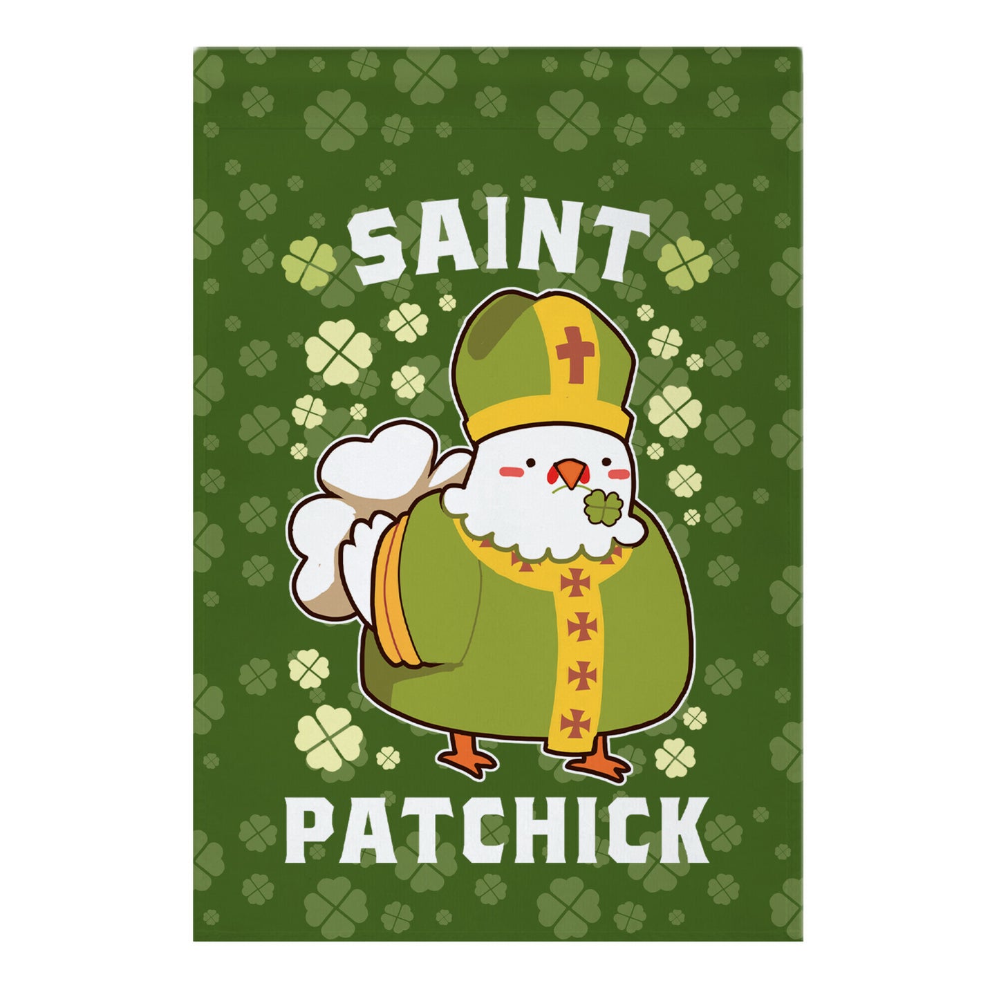 Saint Patchick Garden Flag