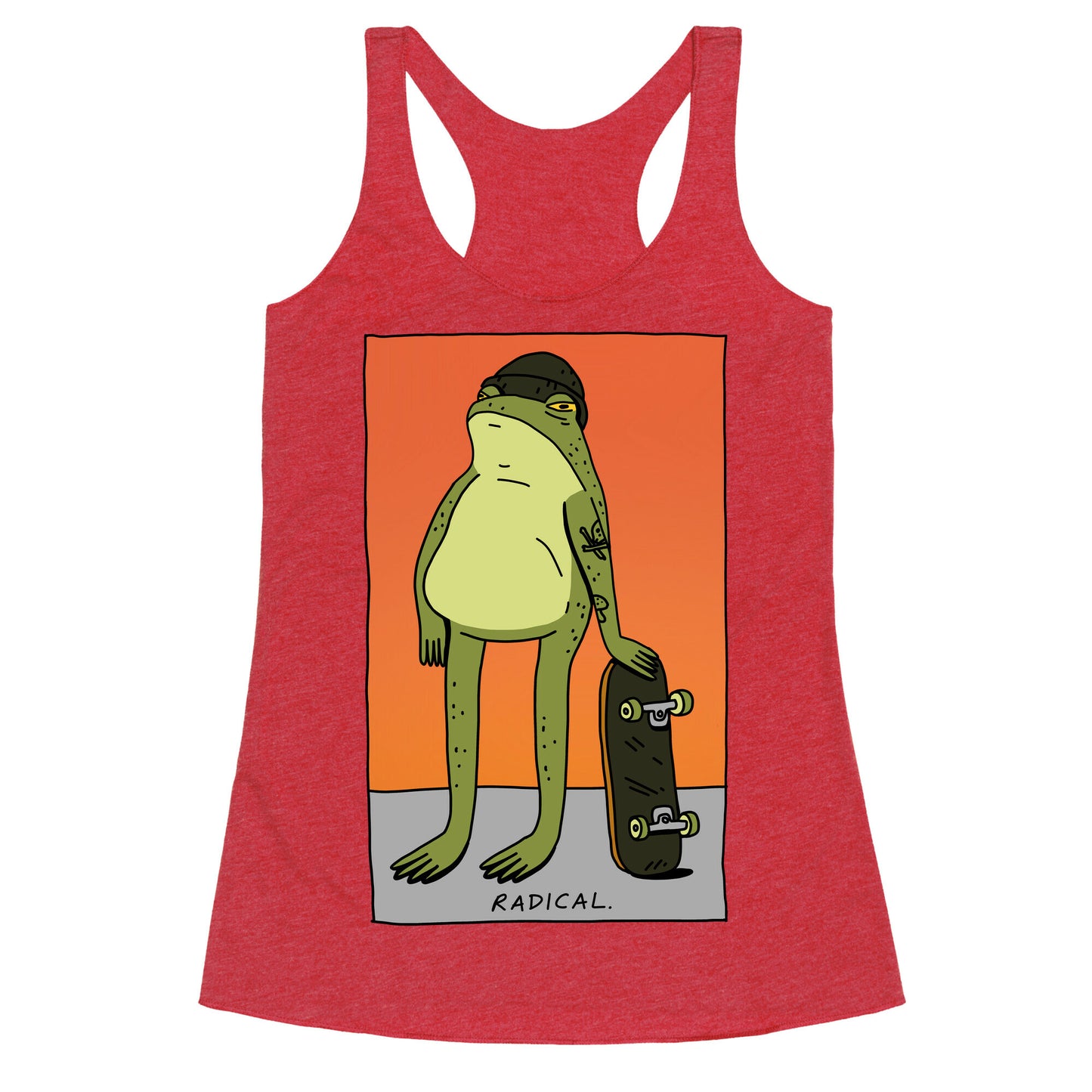 Radical Frog Skater Racerback Tank