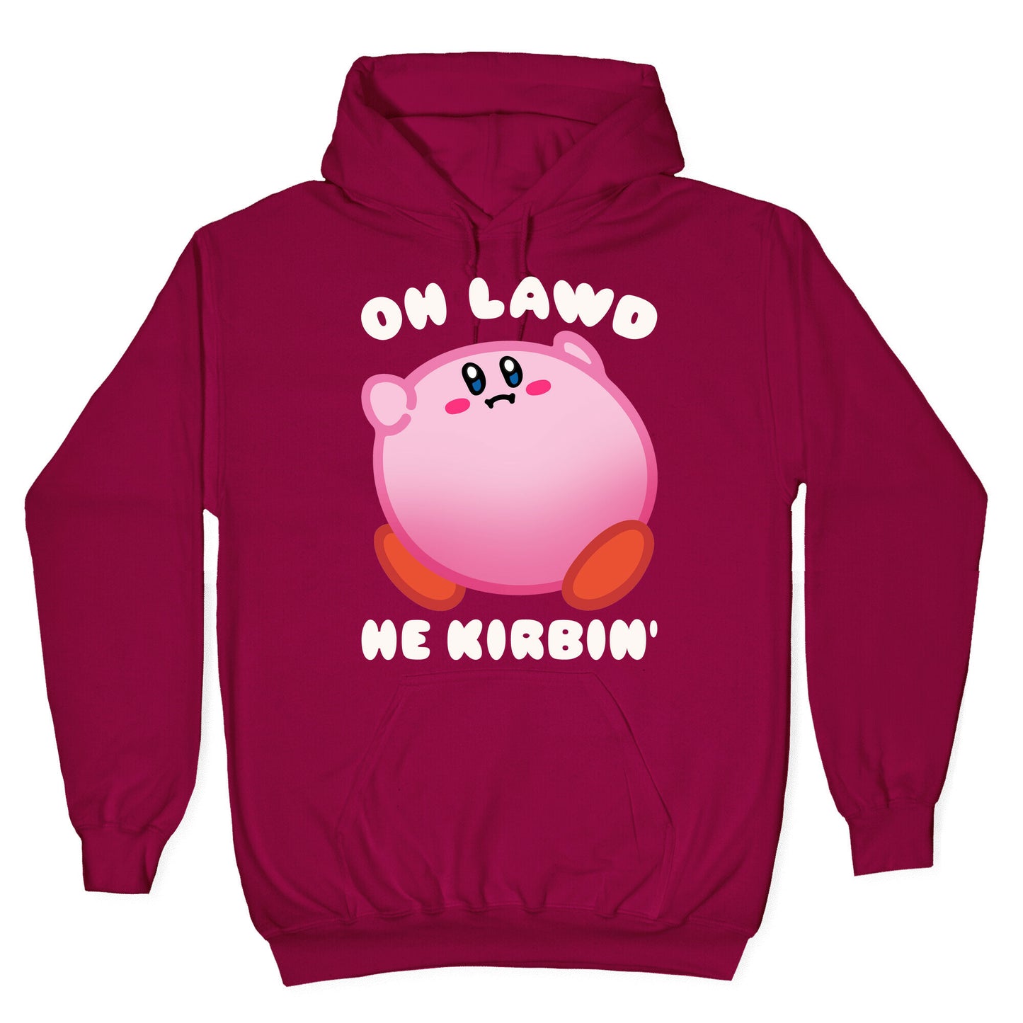 Oh Lawd He Kirbin' Parody Hoodie