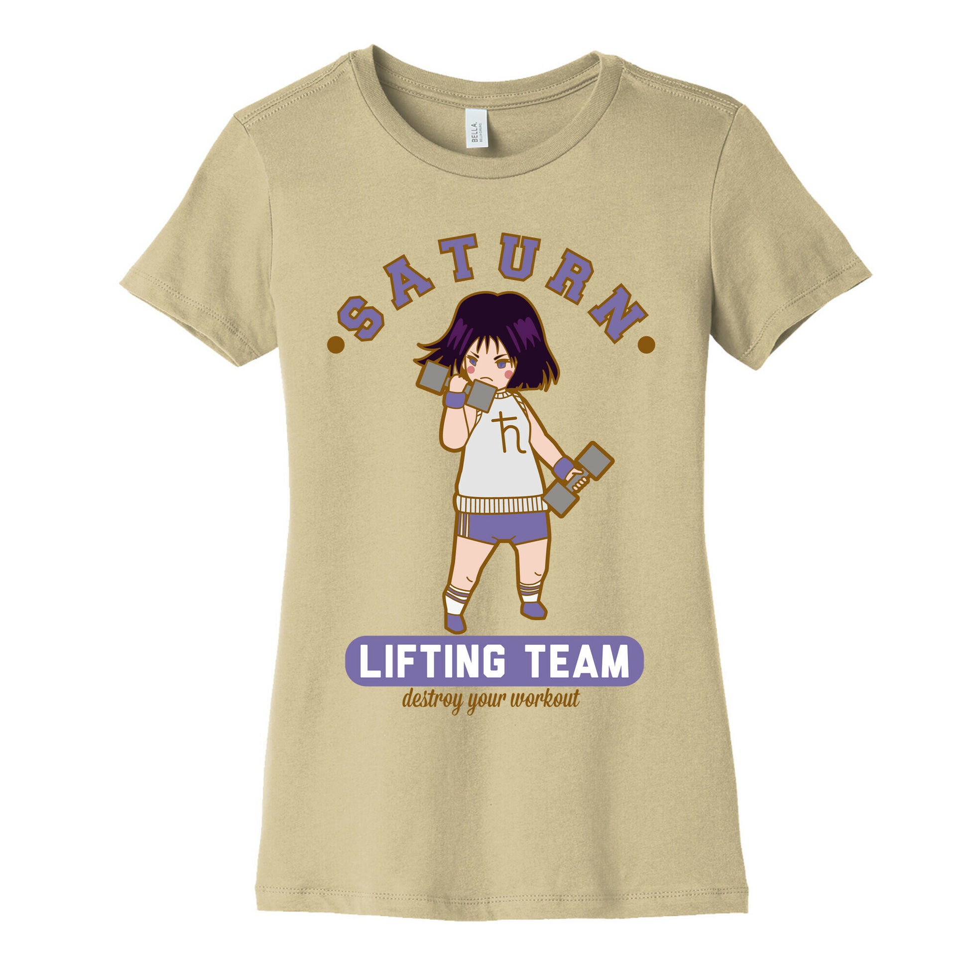 Saturn Lifting Team Parody Women's Cotton Tee