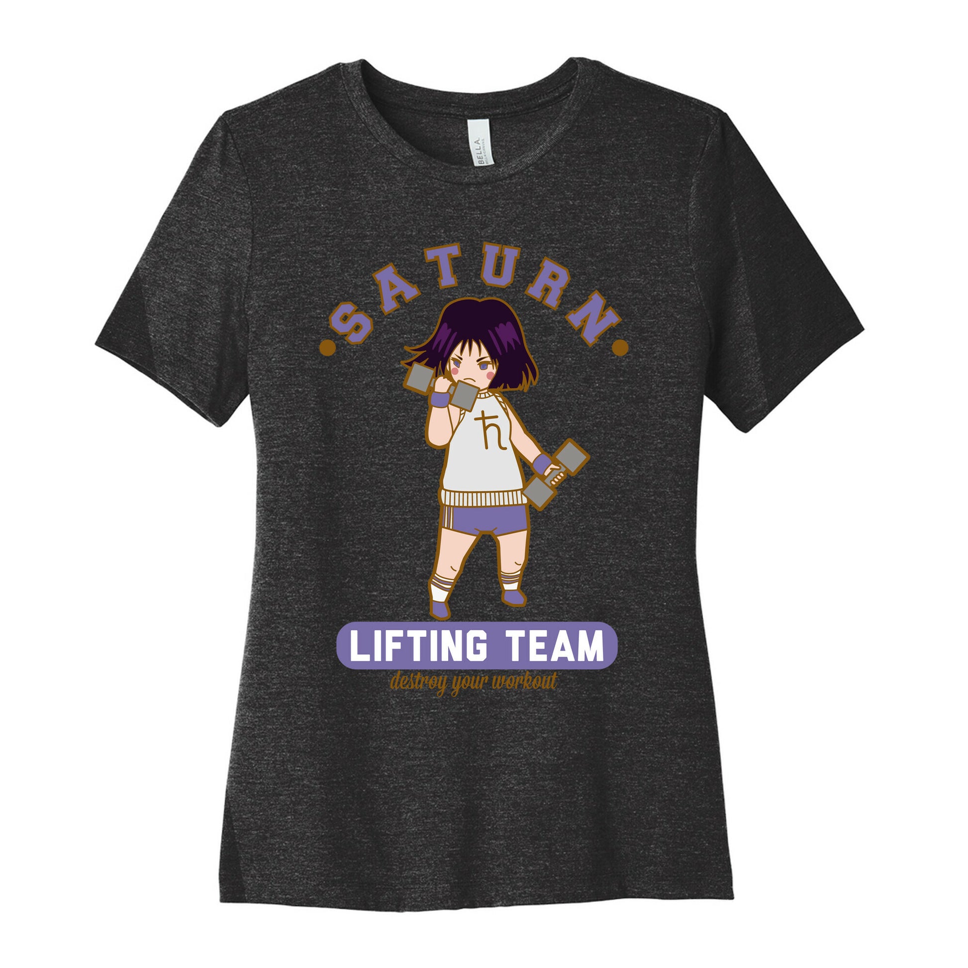Saturn Lifting Team Parody Women's Cotton Tee