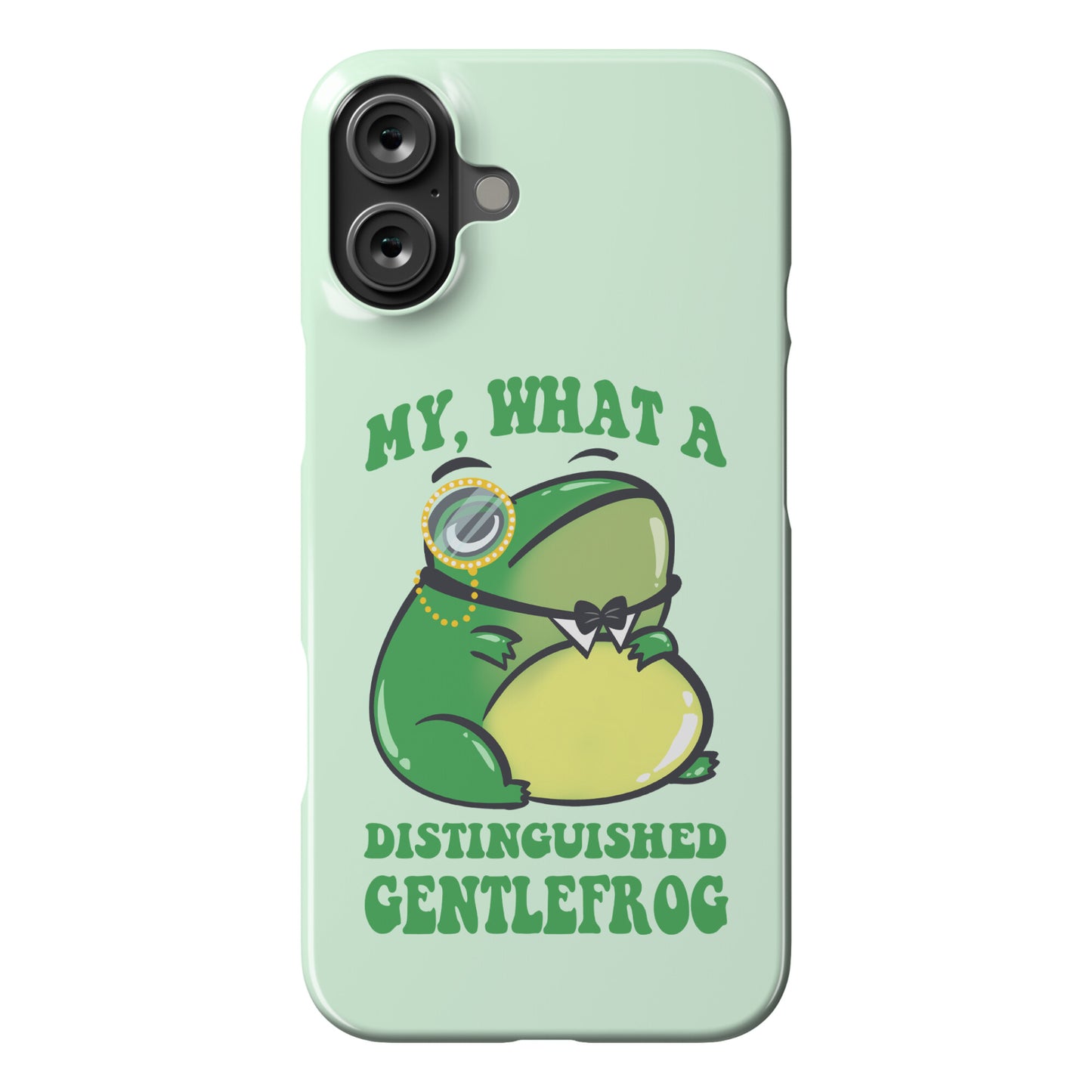 My, What A Distinguished Gentlefrog Phone Case