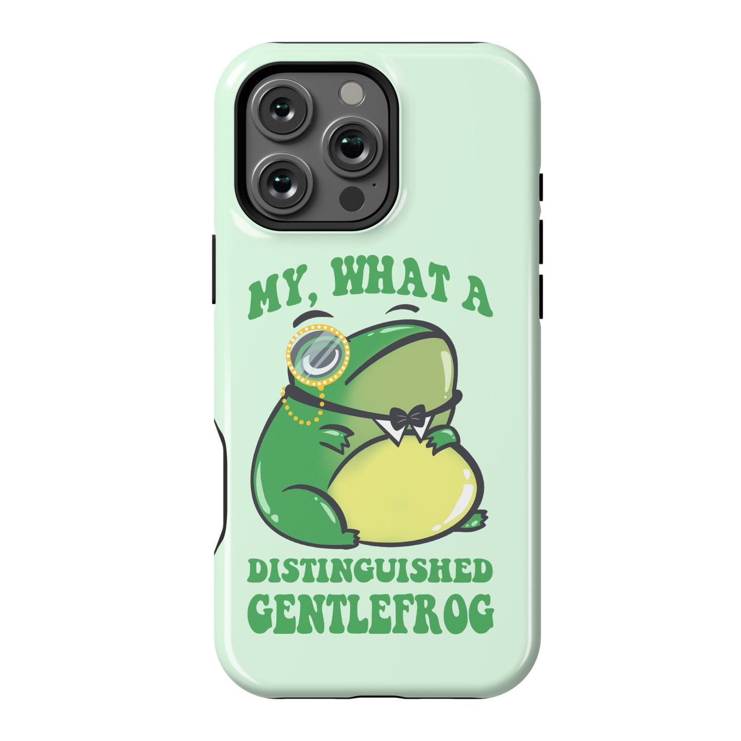 My, What A Distinguished Gentlefrog Phone Case