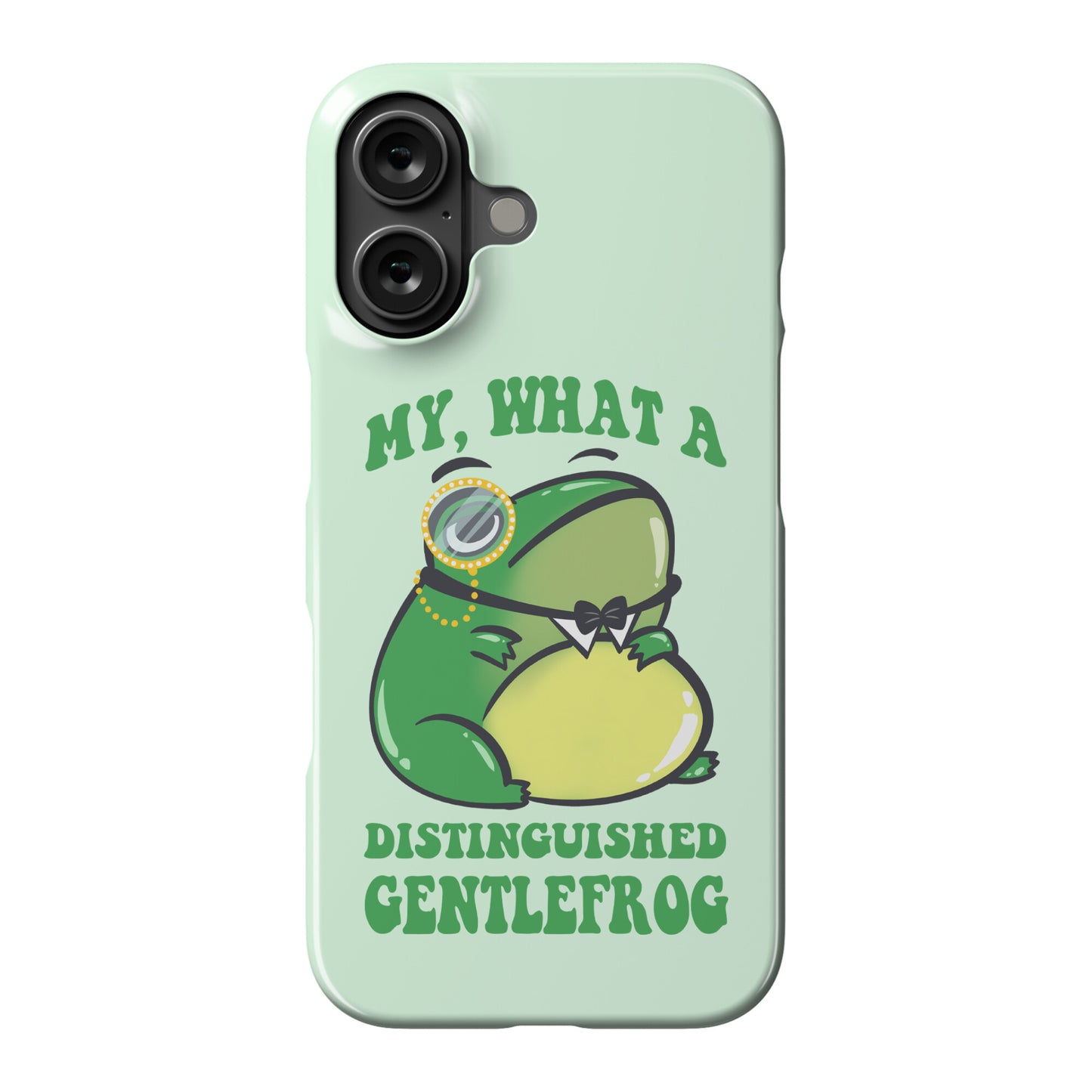 My, What A Distinguished Gentlefrog Phone Case
