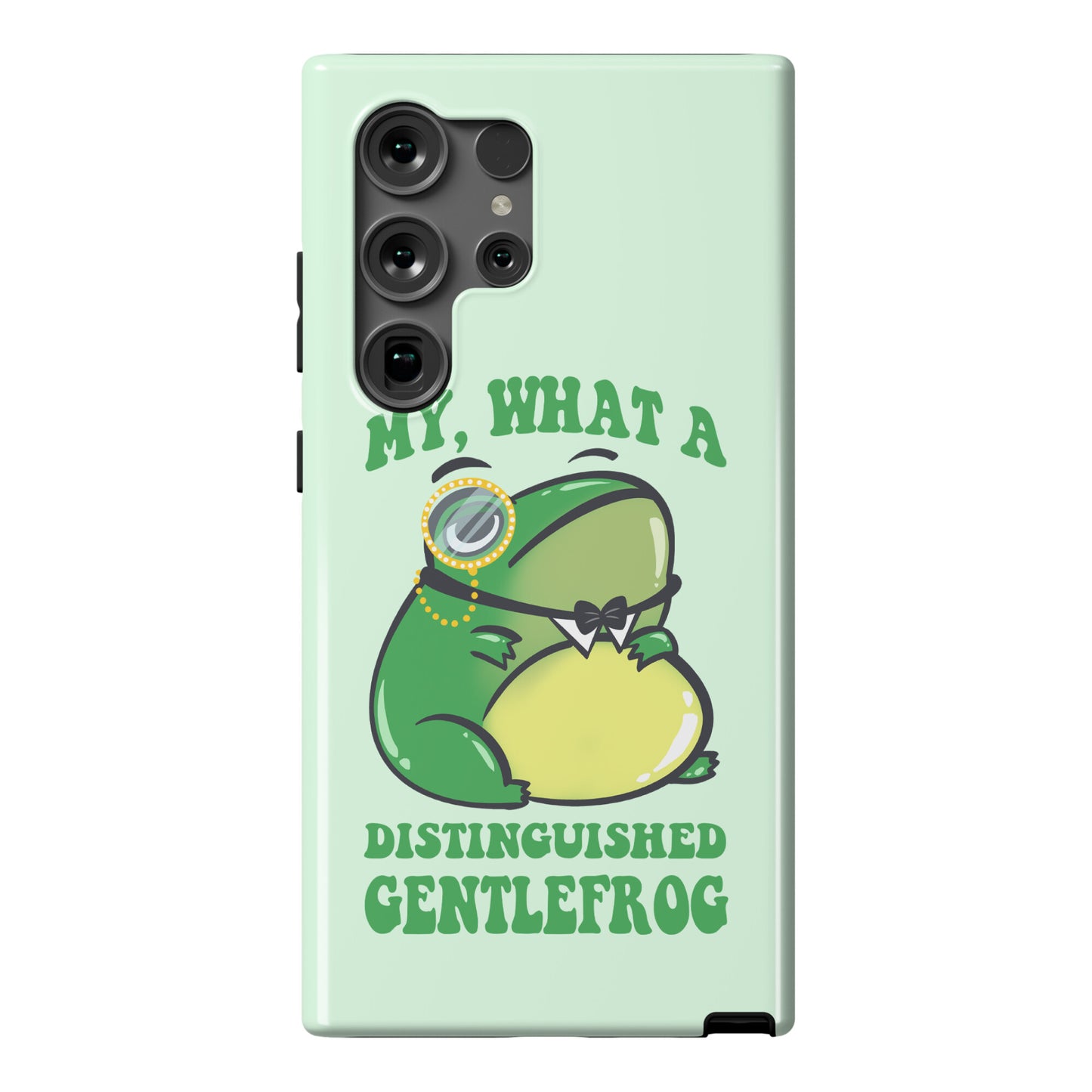 My, What A Distinguished Gentlefrog Phone Case